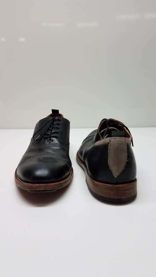 Johnston & Murphy Black Leather Oxford - Men's Sz 10.5 image number 3