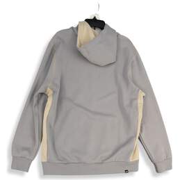 NWT Puma Mens Gray Beige Long Sleeve Kangaroo Pocket Pullover Hoodie Size XL alternative image