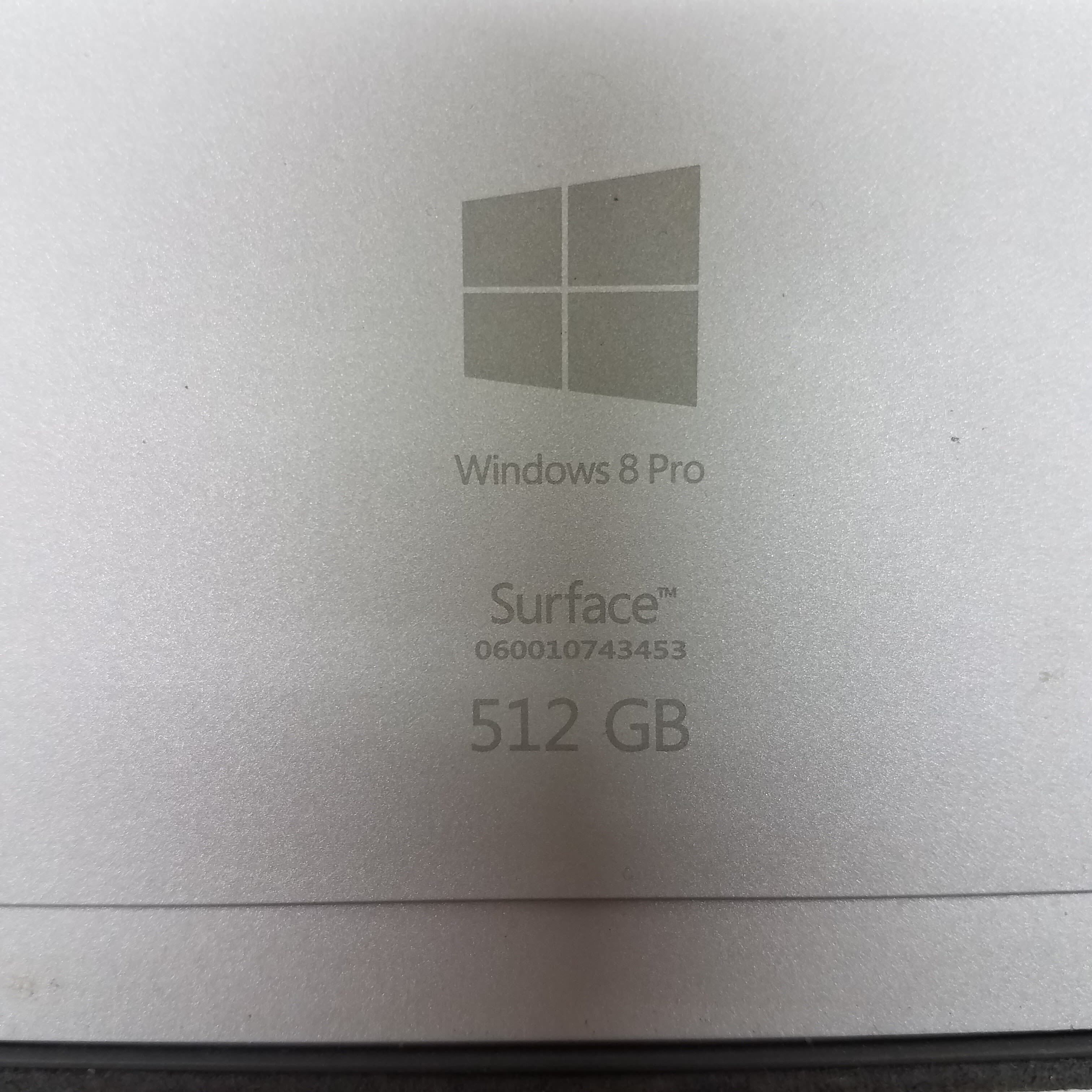 Microsoft Surface Pro 3 12 Tablet 1631 i7-4650U CPU 8GB RAM 512GB SSD