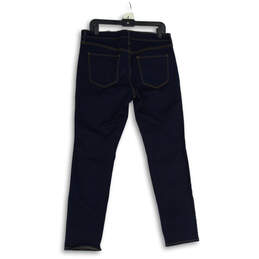 Womens Blue Denim Pockets Medium Wash Slim Fit Skinny Leg Jeans Size 12 alternative image