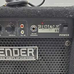 Fender Rumble 15 PR-497 Guitar Amplifier Untested alternative image