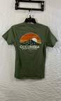 Columbia Mens Green Cotton Crew Neck Short Sleeve Graphic T-Shirt Size Small image number 2