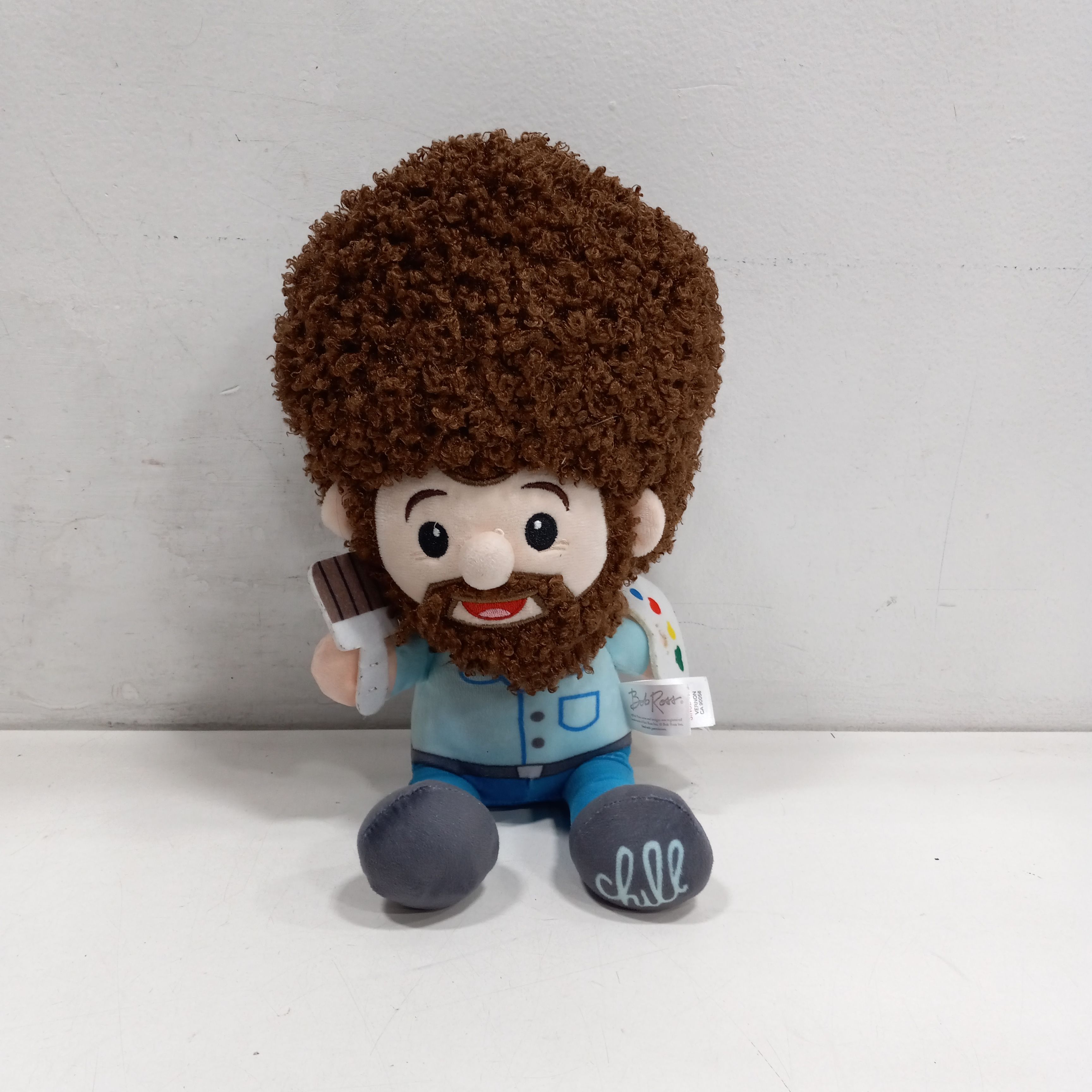 bob ross stuffed toy