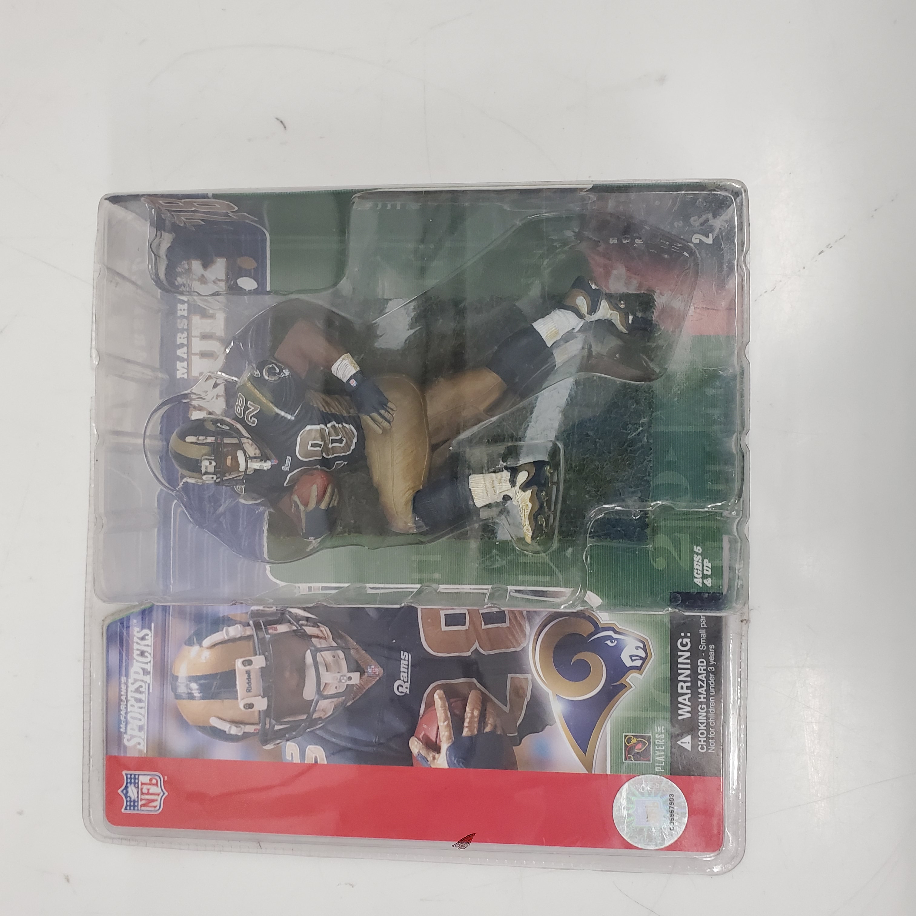 Buy the 2001 McFarlane SportsPicks Series 2 Marshall Faulk Rams