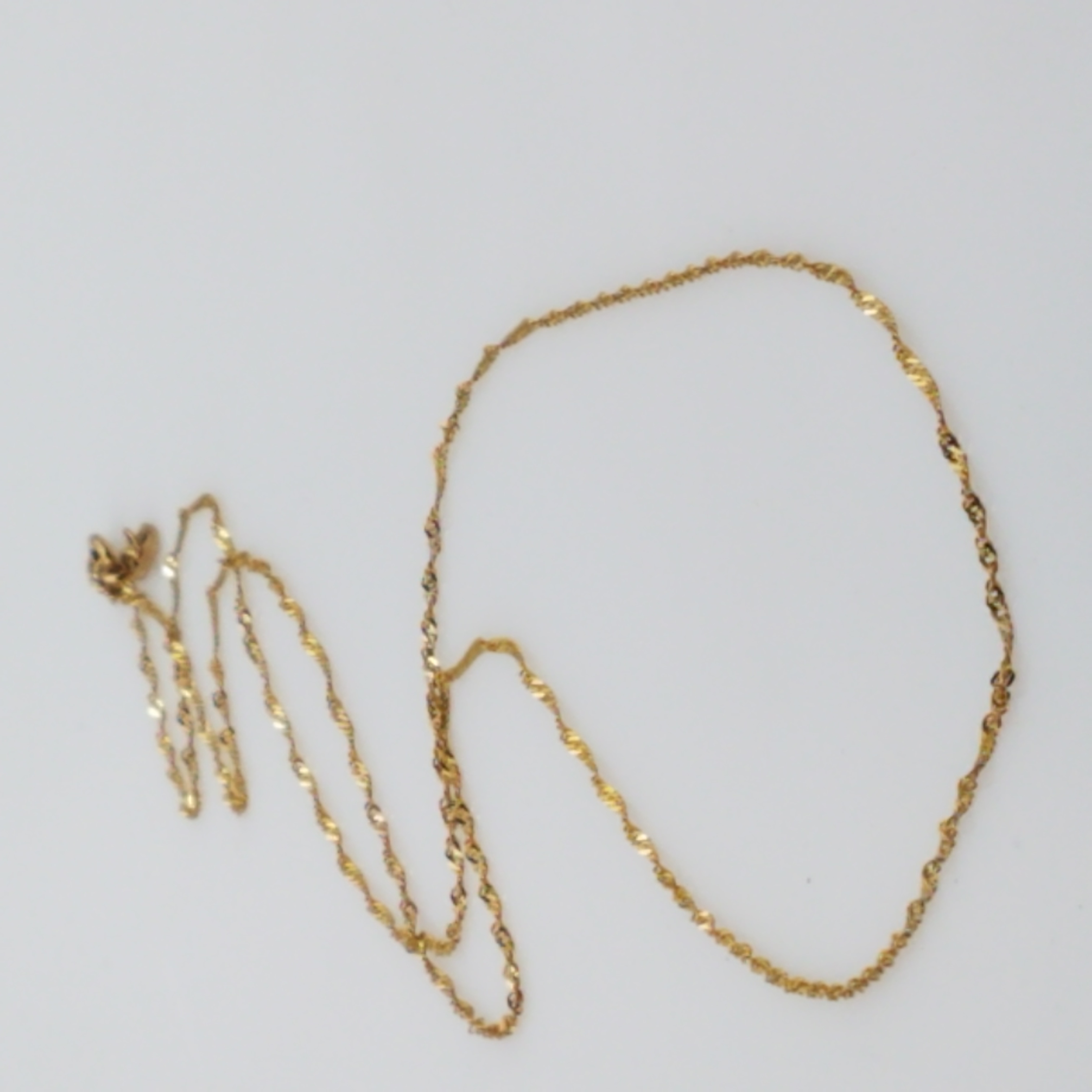 Buy the PGDA 10k Gold Necklace Chain 20in Signed 1.05g | GoodwillFinds