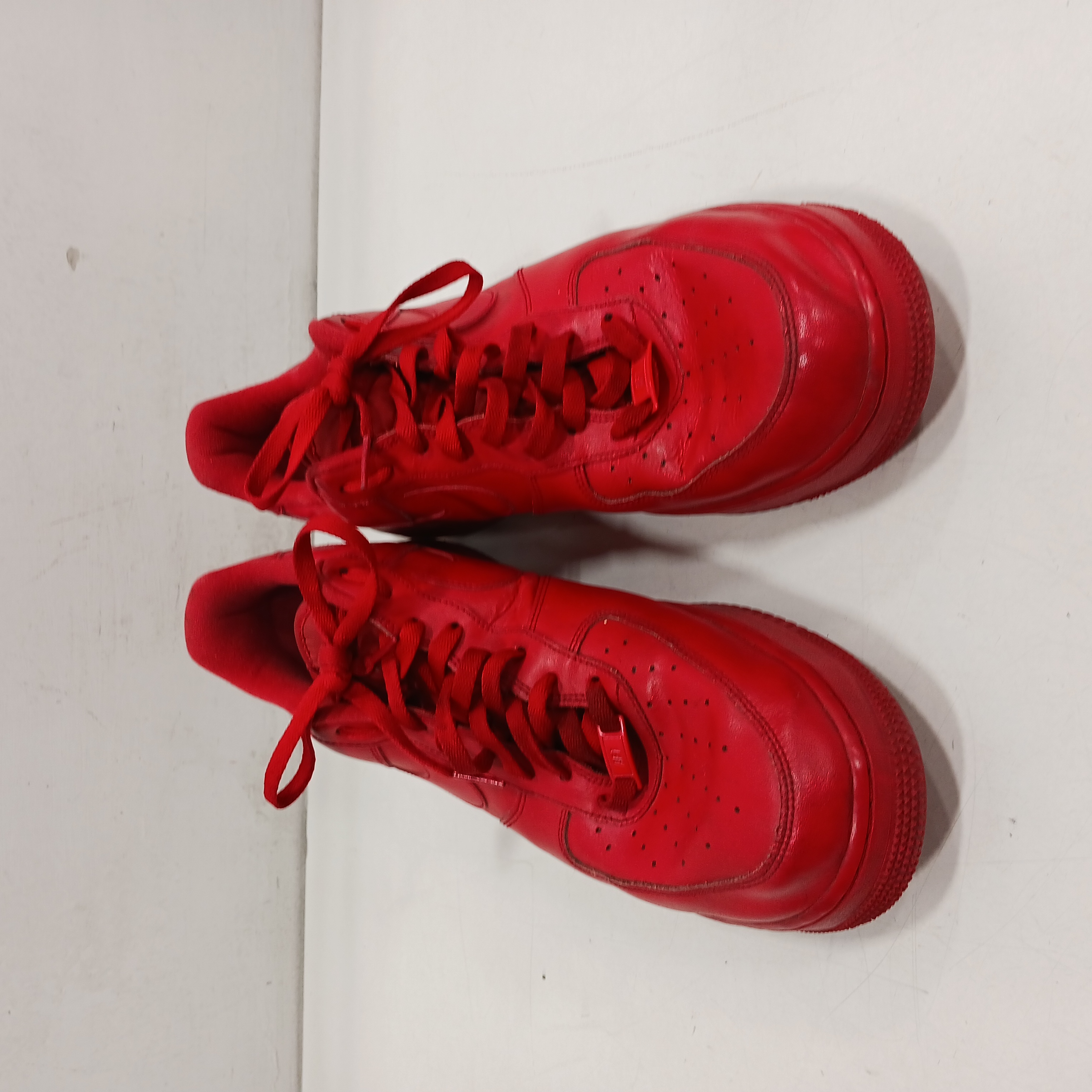 Nike - Men - Rubber - Air Force 1 '07 low-top Sneakers - 14 - Red