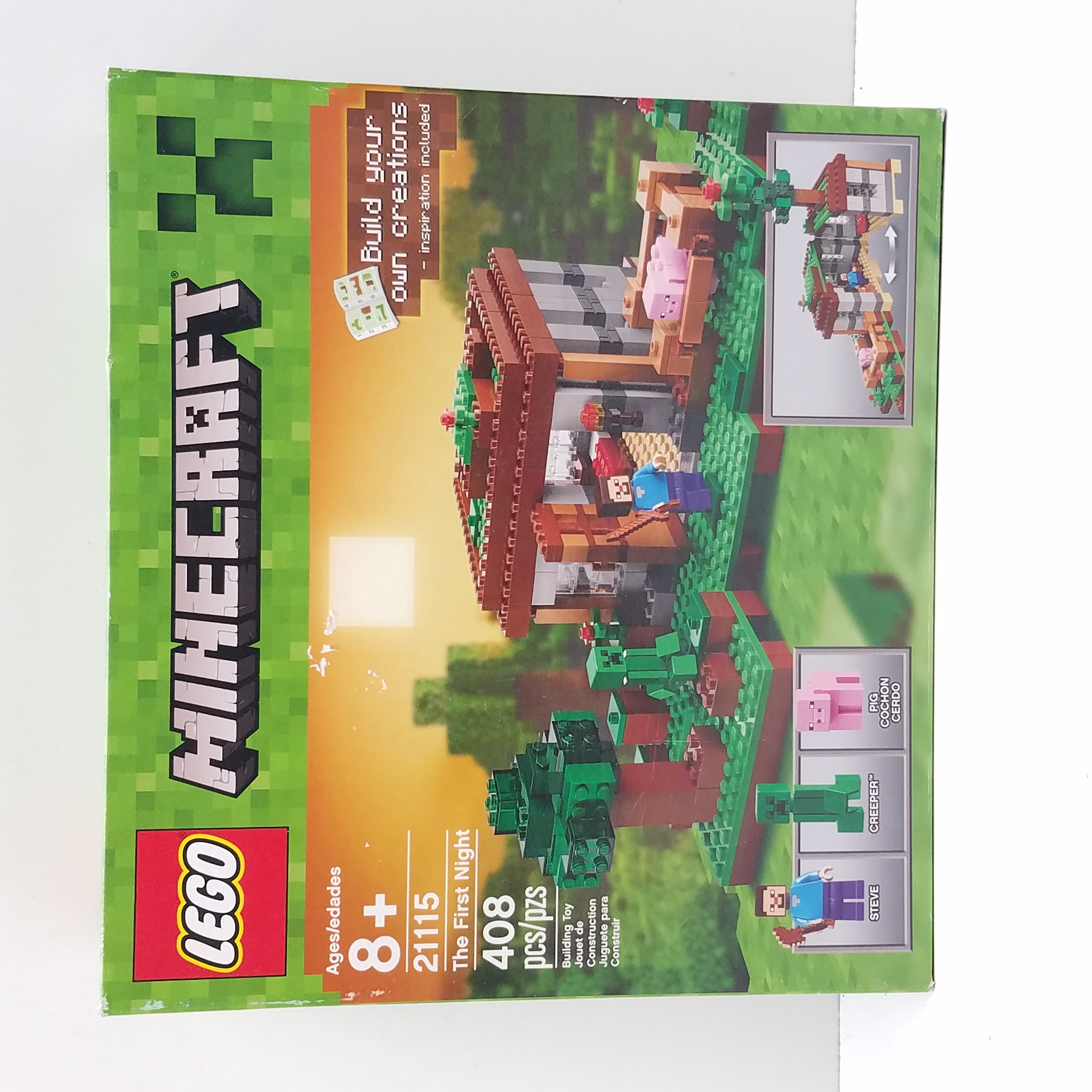 Buy the Lego Minecraft The First Night 21115 | GoodwillFinds