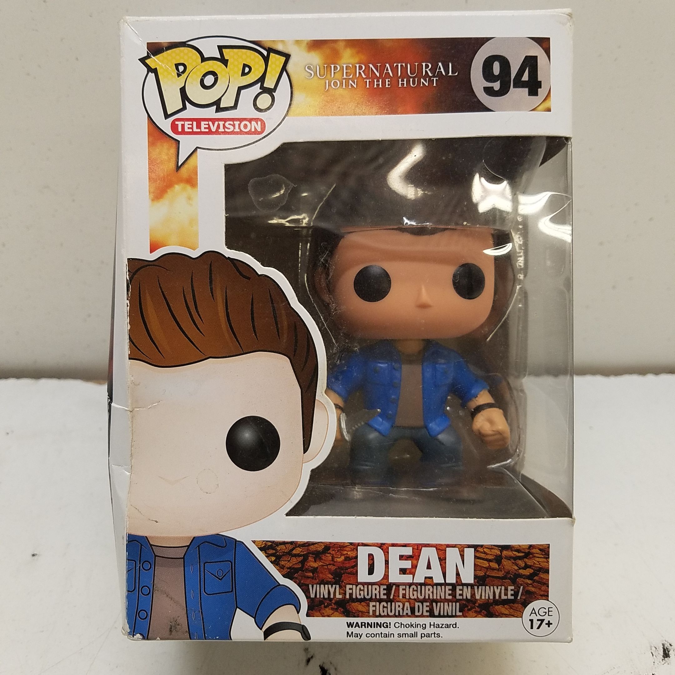 Buy the Funko Pop Television Supernatural #94 Dean Vinyl Figure CIB ...