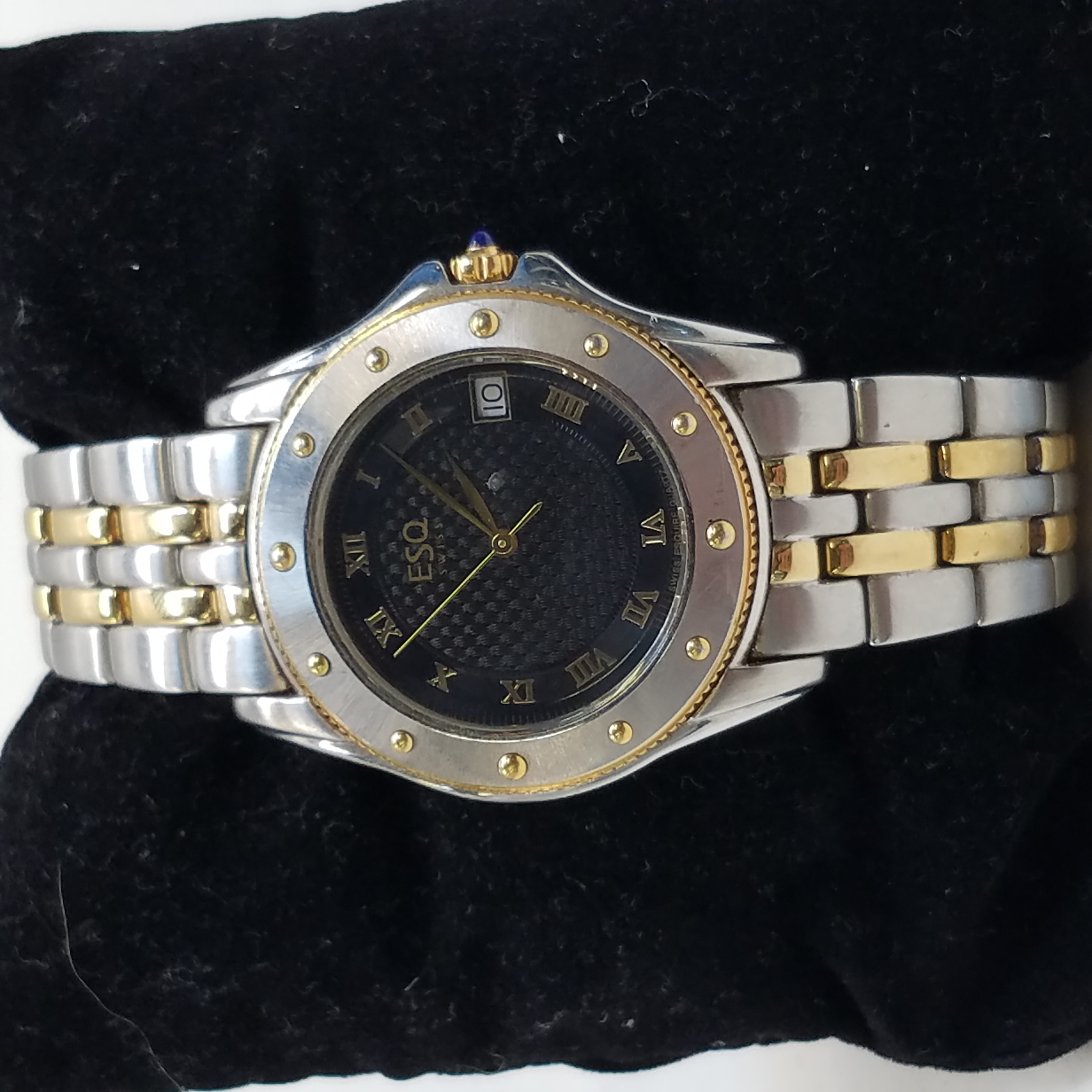 ESQ Esquire Swiss Ladies Gold-tone Watch 100176A Quartz | eBay