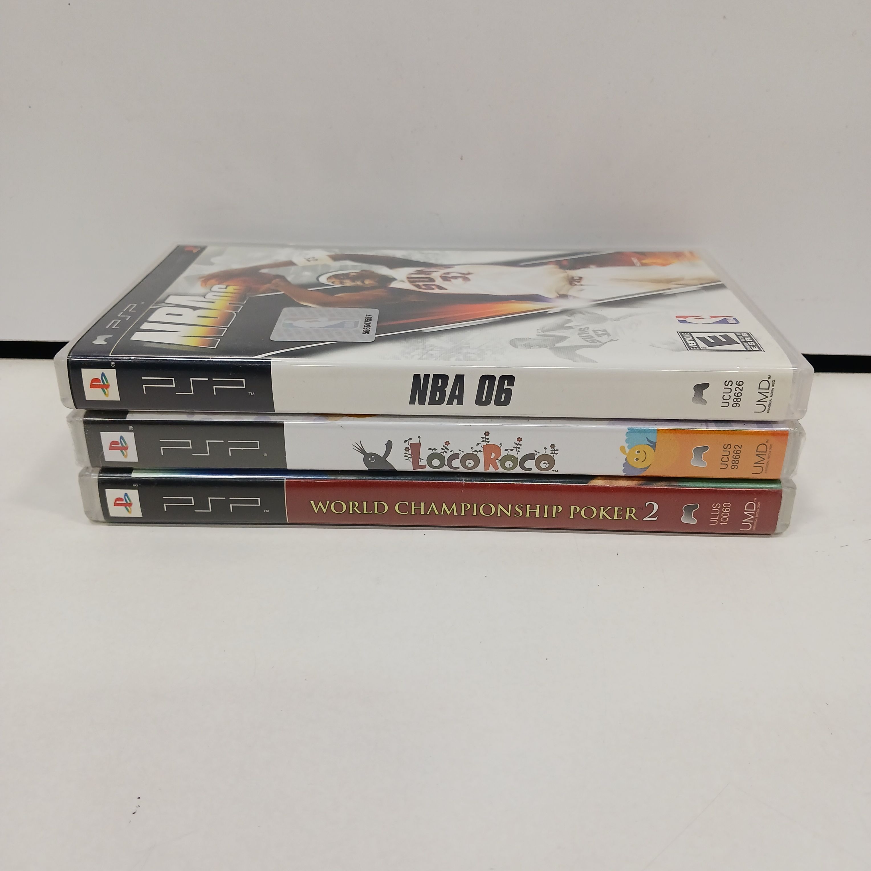 Buy the Lot of 3 Sony PSP Video Games | GoodwillFinds