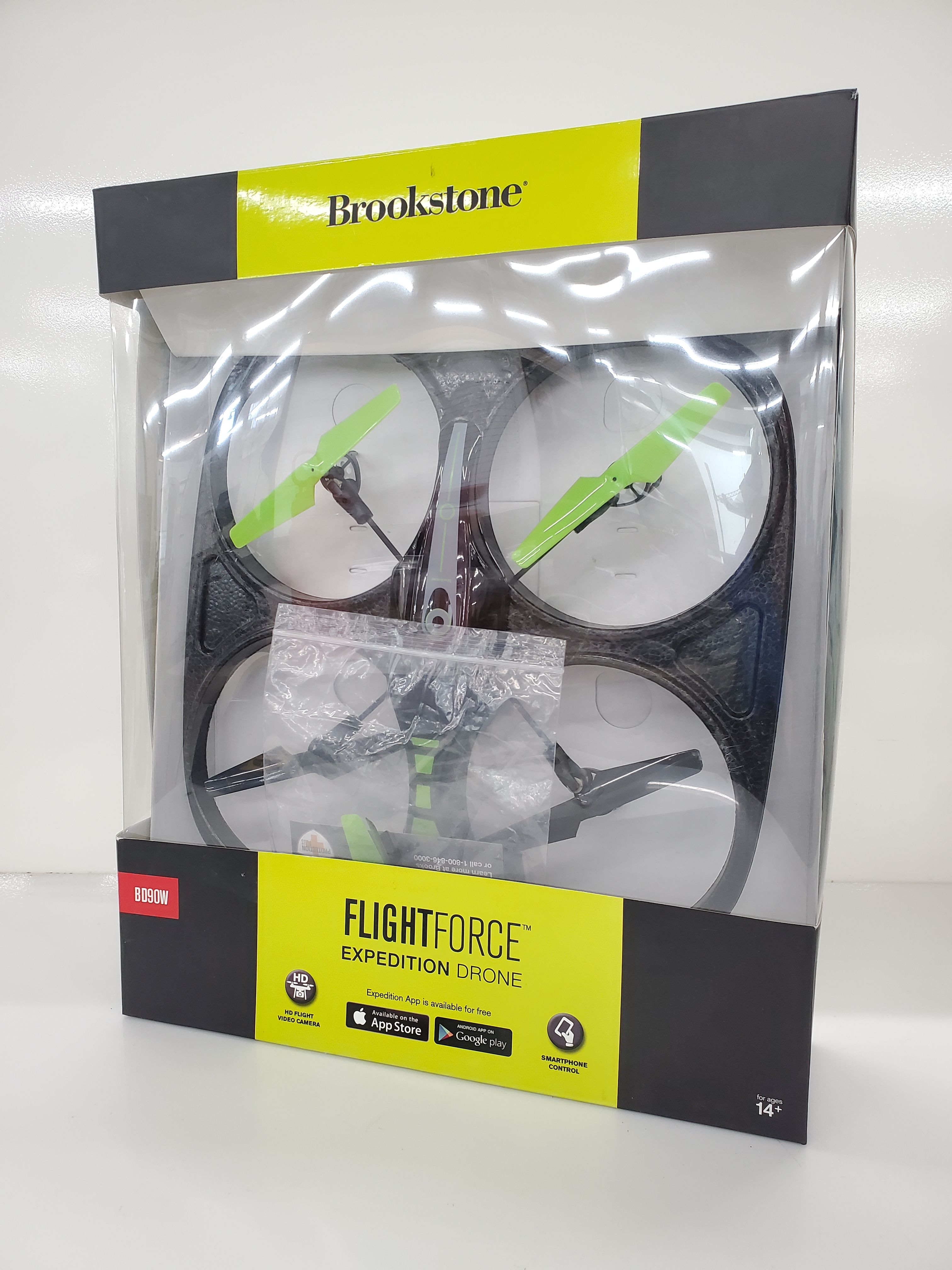 Buy Brookstone Flight Force Expedition Drone for USD 14.99 GoodwillFinds