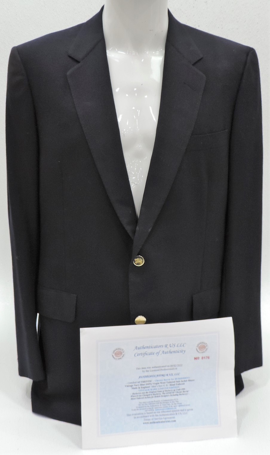 Buy the Chester Barrie For Burberrys Vintage Wool Suit