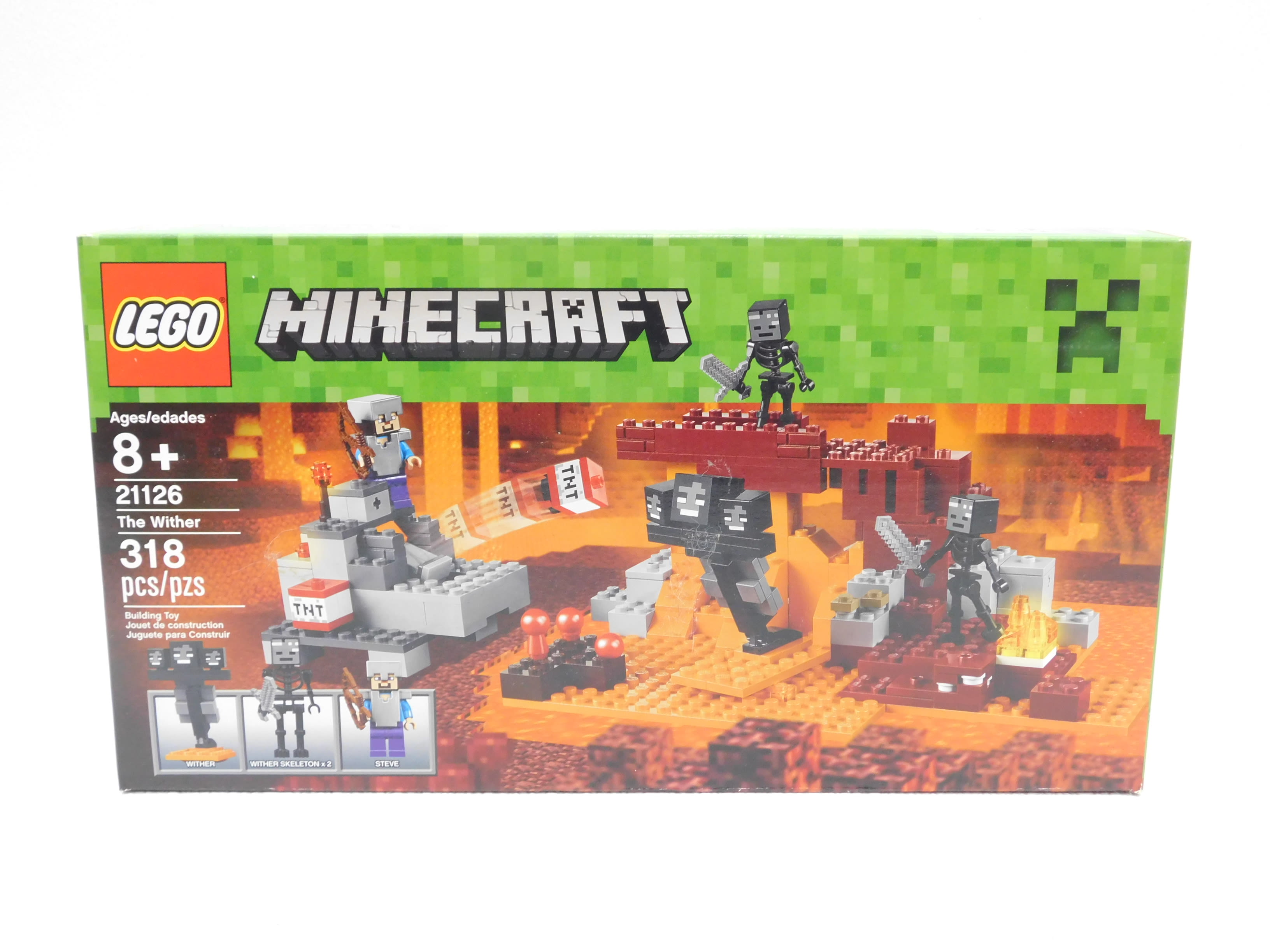 Buy the Minecraft Factory Sealed Set 21126: The Wither | GoodwillFinds