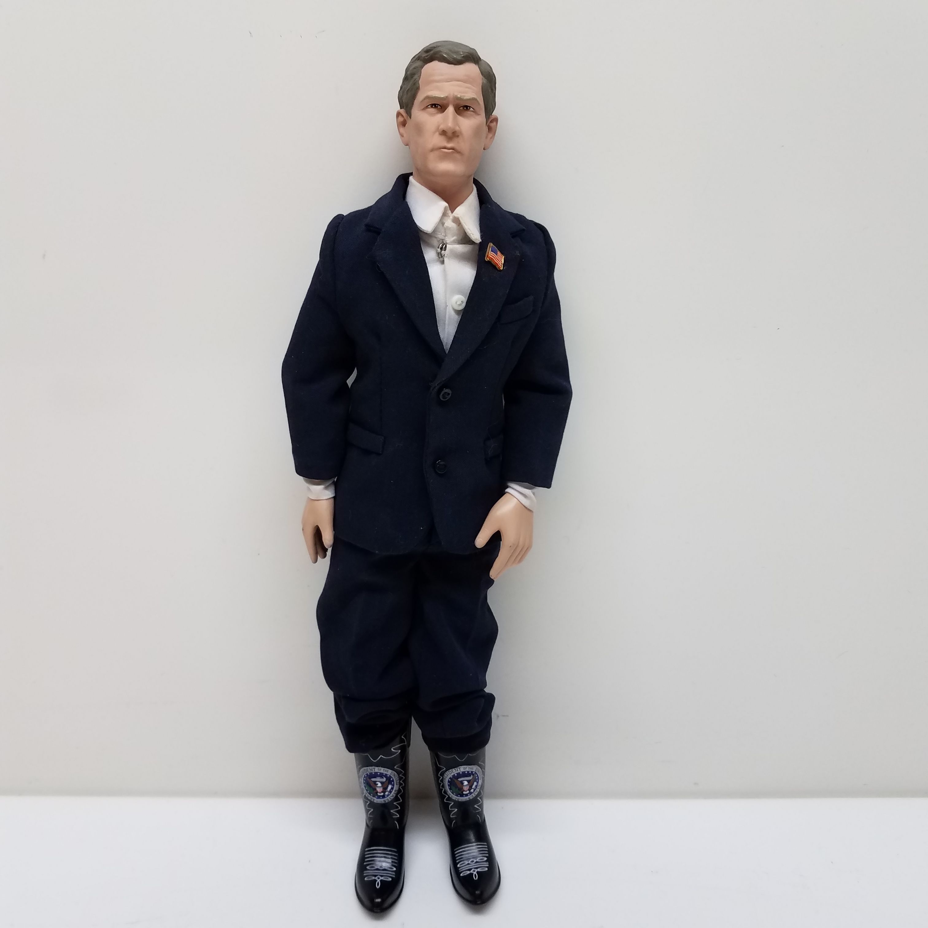 Buy the 13 Inch George W Bush Action Figure | GoodwillFinds