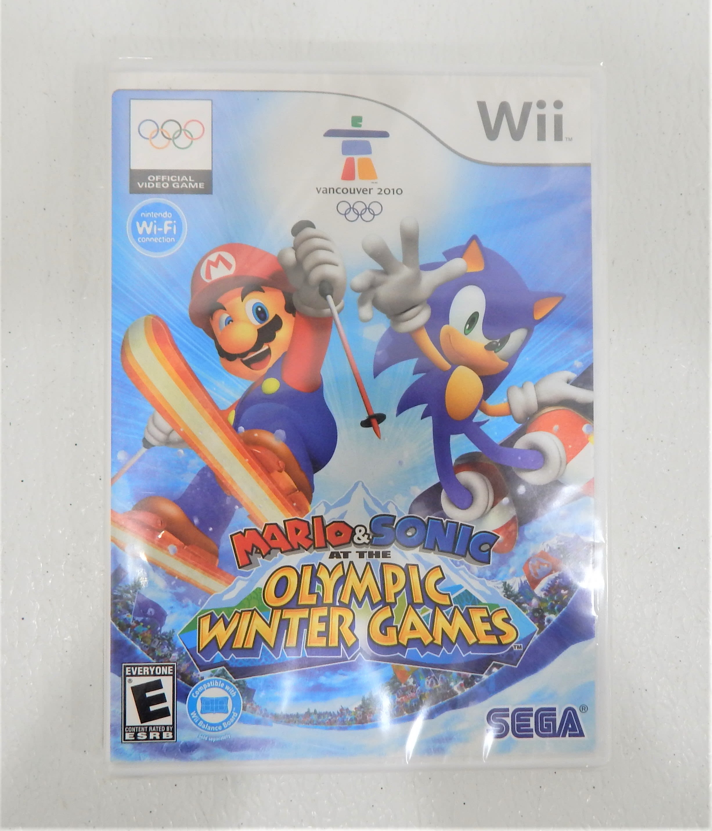 Buy the Mario & Sonic At The Olympic Winter Games Vancouver 2010 For  Nintendo Wii New/ Sealed | GoodwillFinds