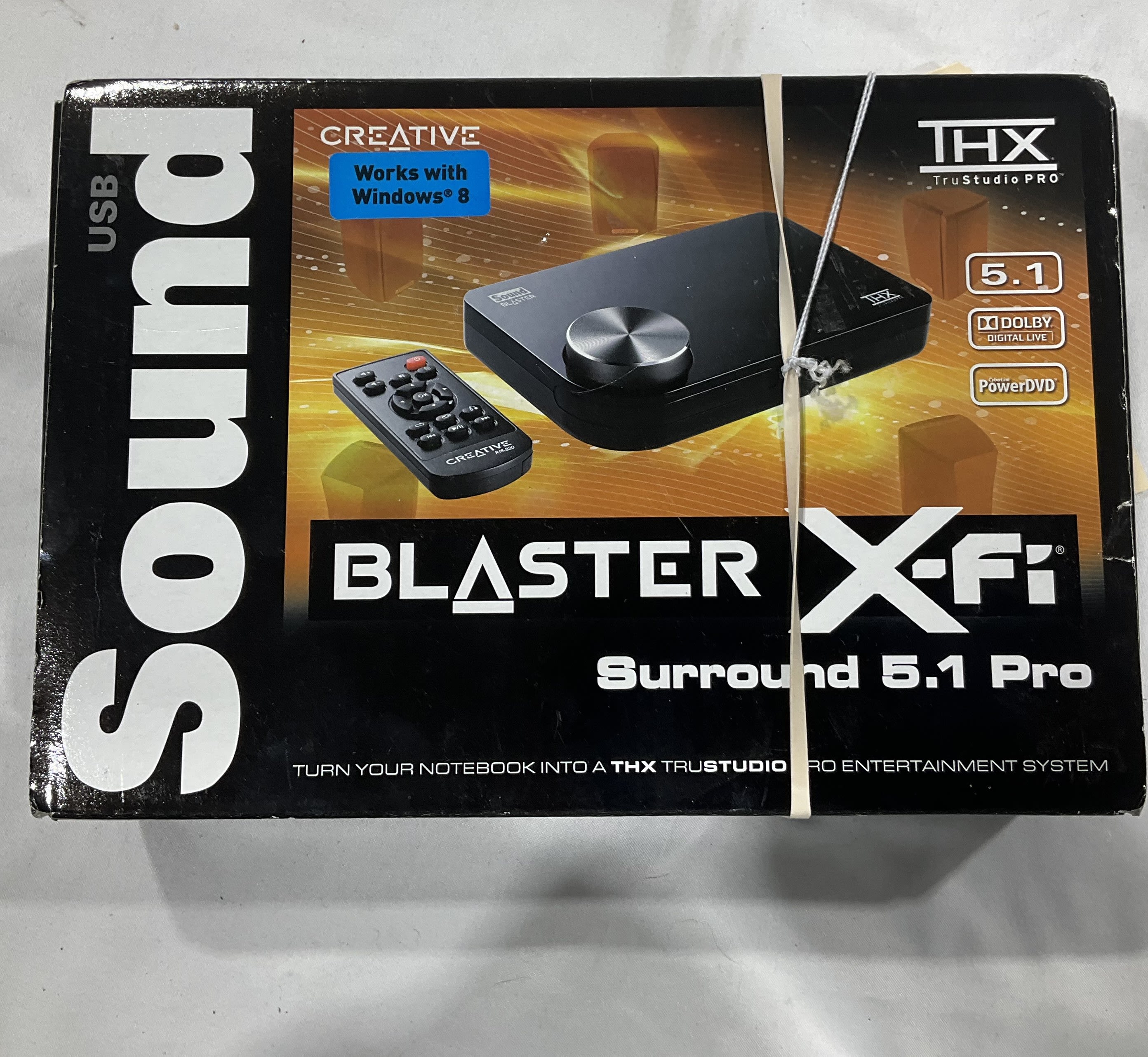 Buy the Creative Labs USB Sound Blaster Card X-fi Surround 5.1Pro ...