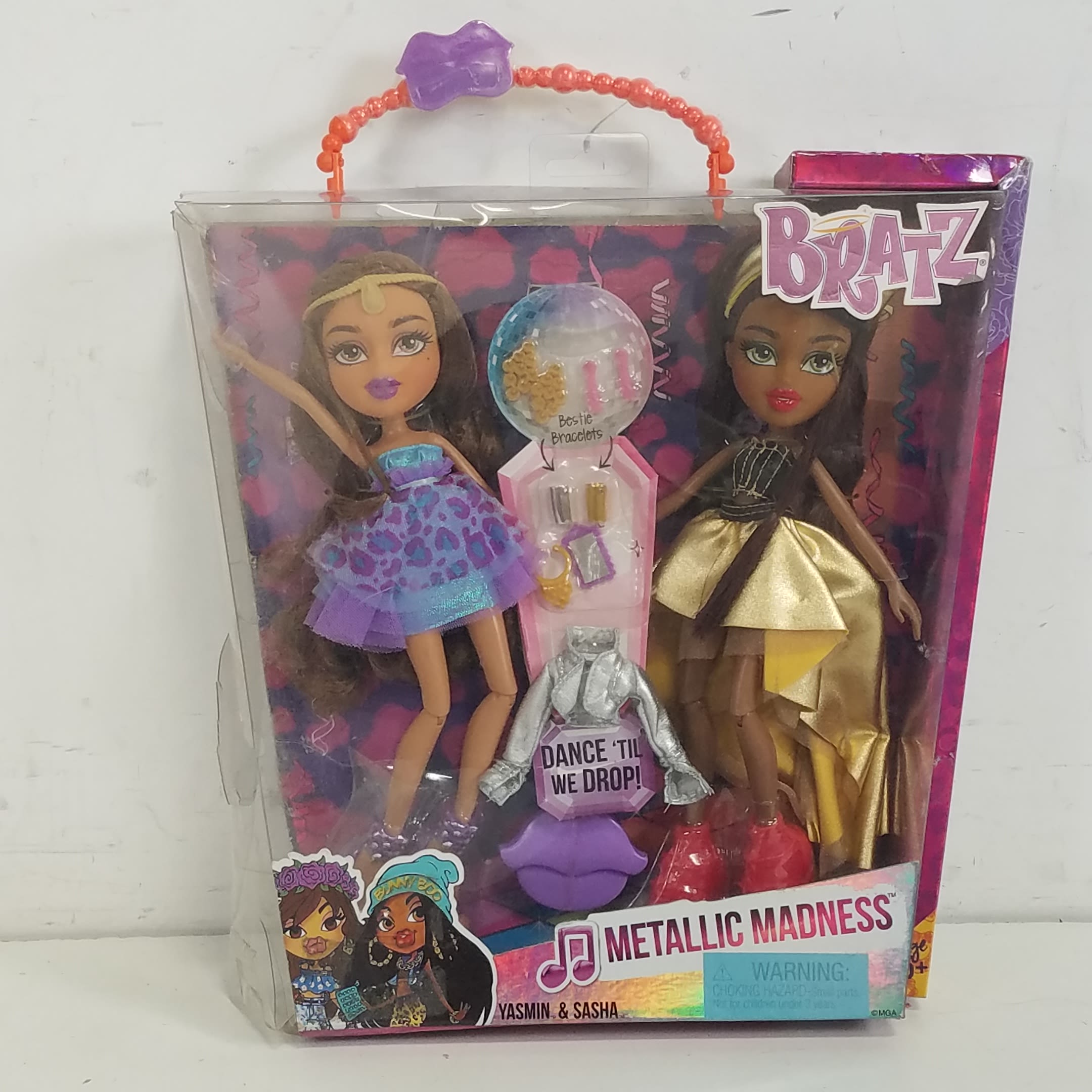 Buy the Bratz Metallic Madness Boxed Doll Set ~ Yasmin & Sasha ...