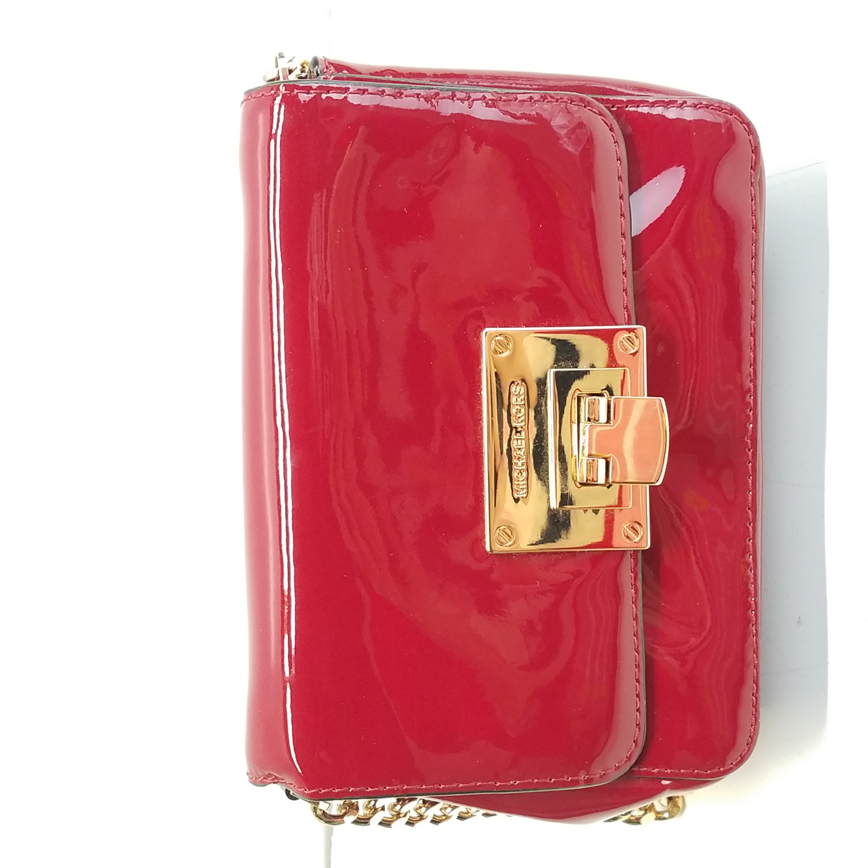 Buy the Michael Kors Red Purse | GoodwillFinds