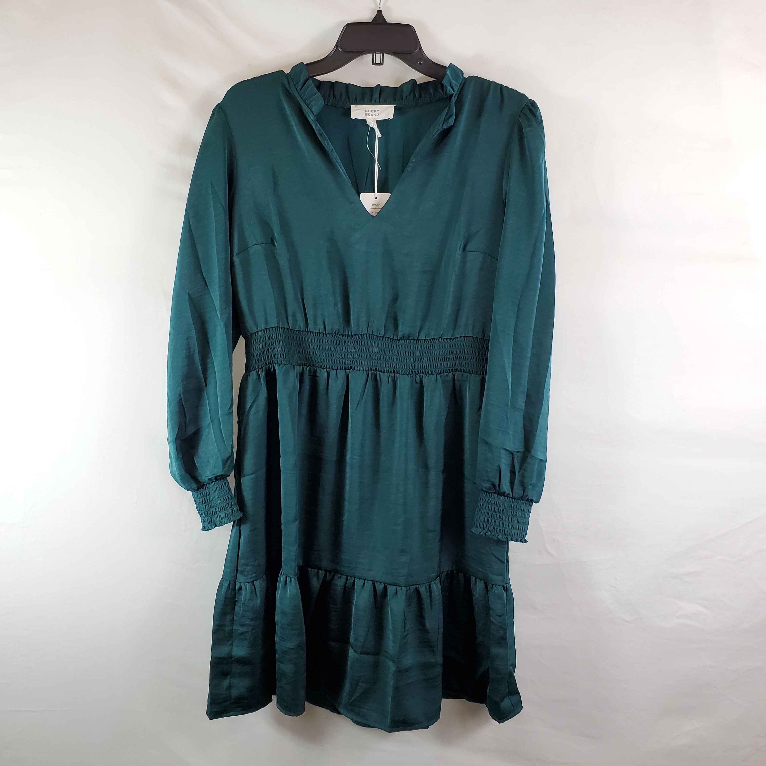 Buy the Lucky Brand Women Emerald Dress M NWT