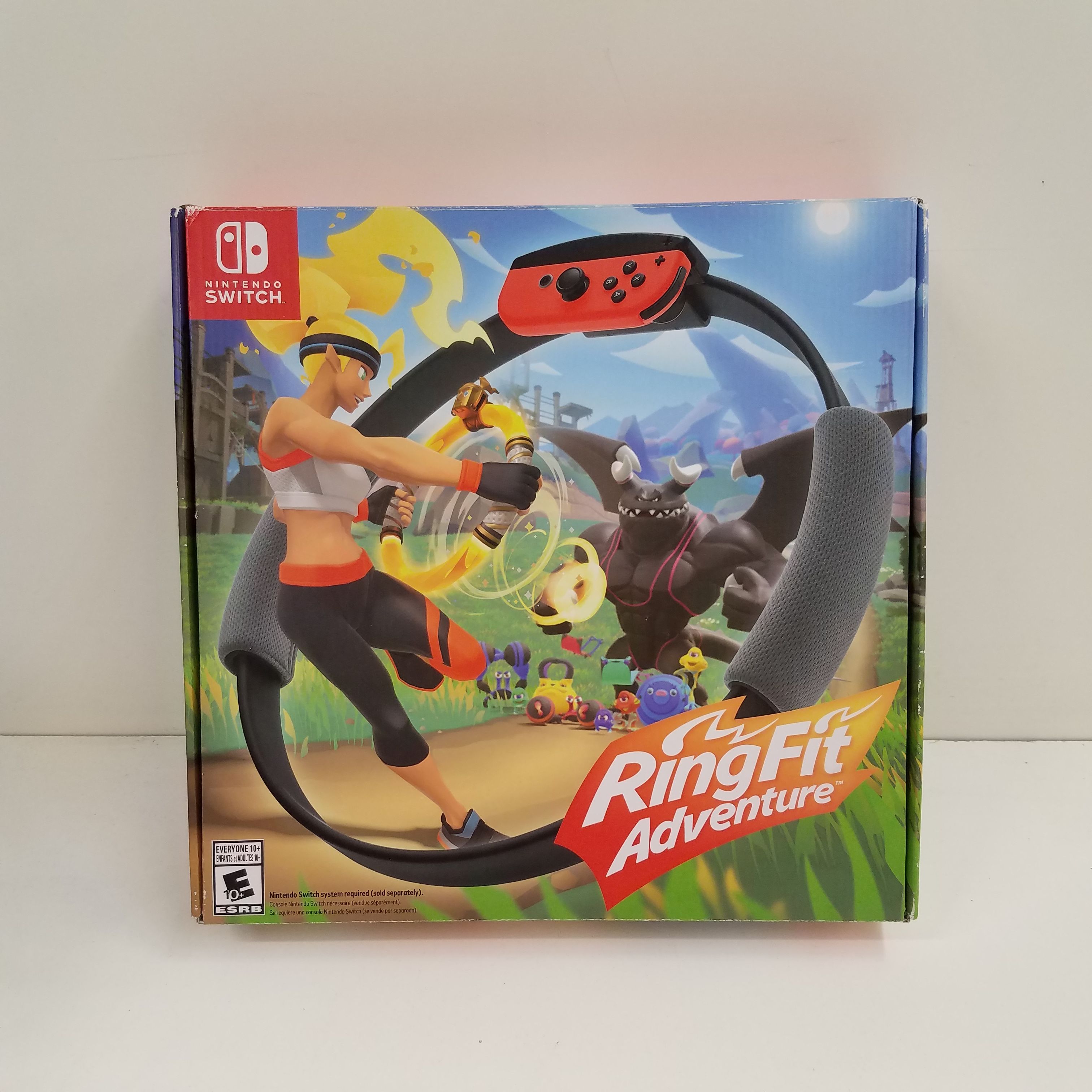 New Ring Fit Adventure - Game ONLY (Nintendo Switch, 2019) Sealed No  Accessories