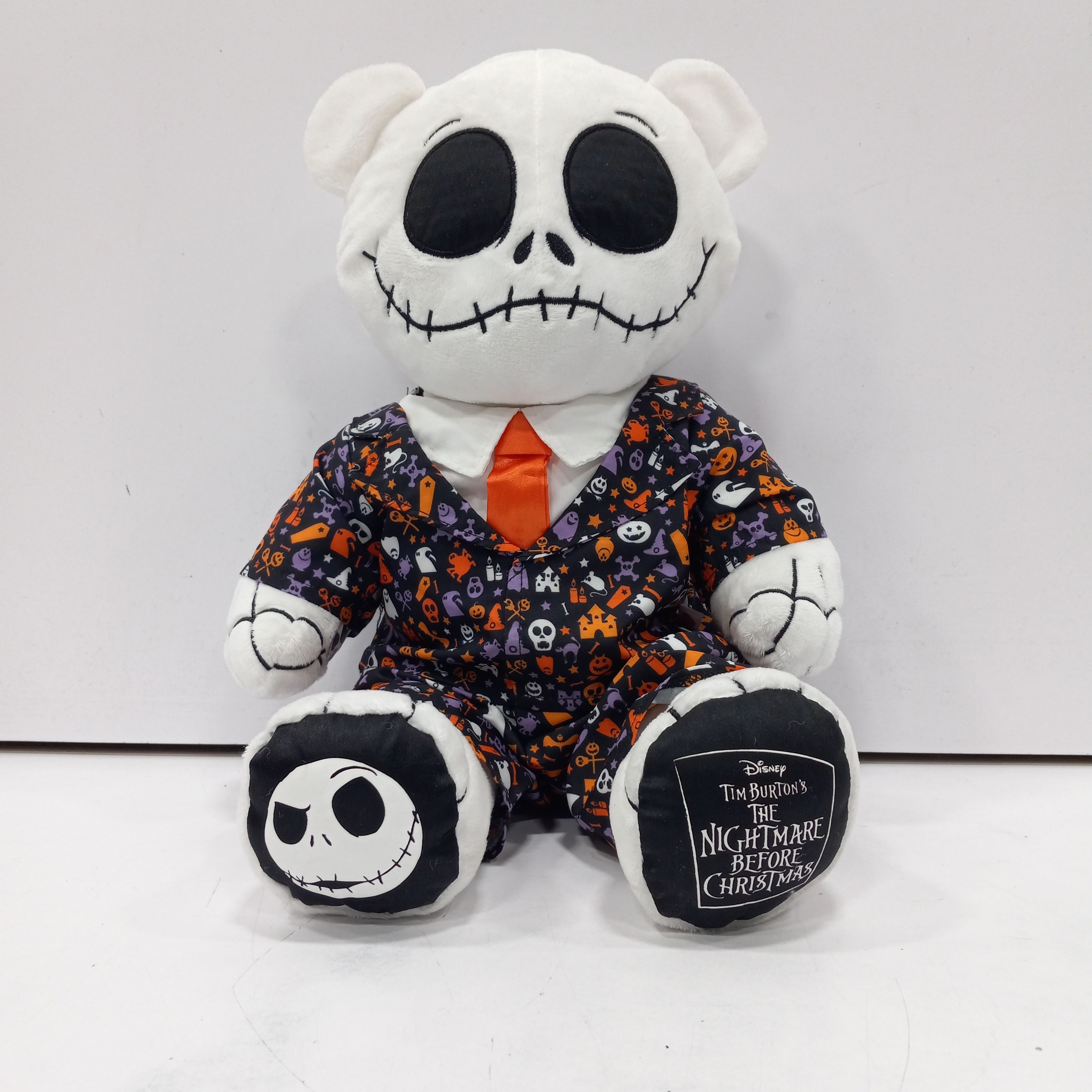 Buy the BuildaBear Nightmare Before Christmas Jack Skeleton Plush