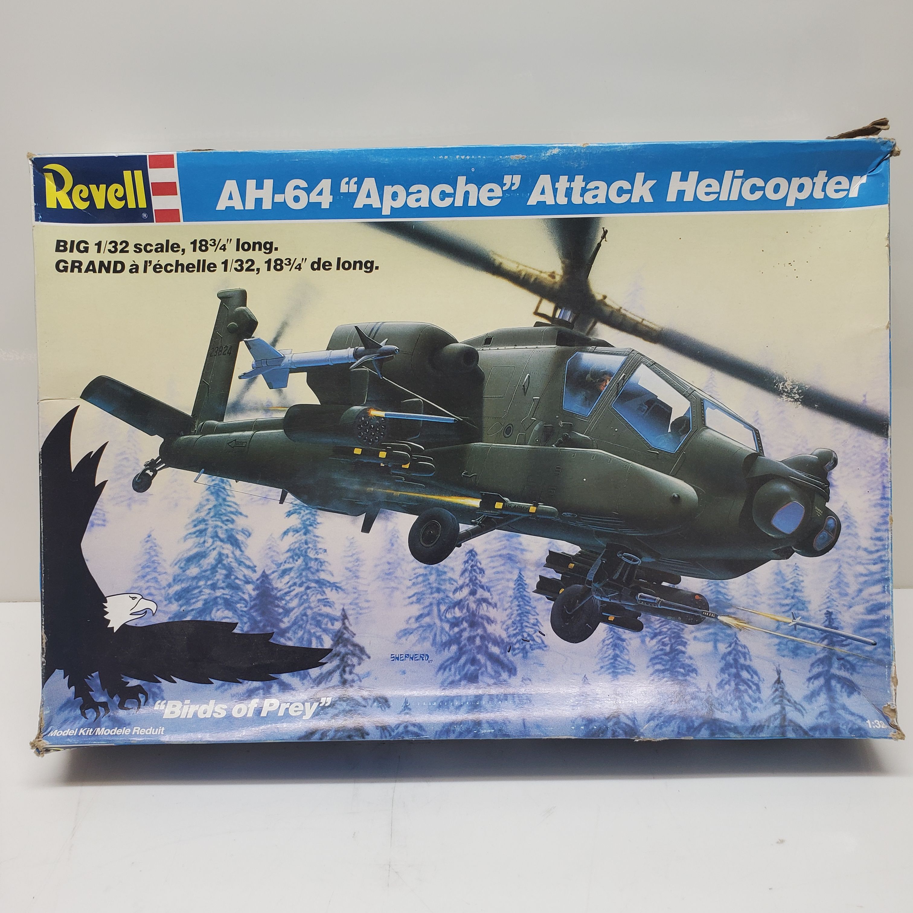 Buy Revell AH-64 Apache Attack Helicopter Birds of Prey Model Kit for USD  17.99 | GoodwillFinds