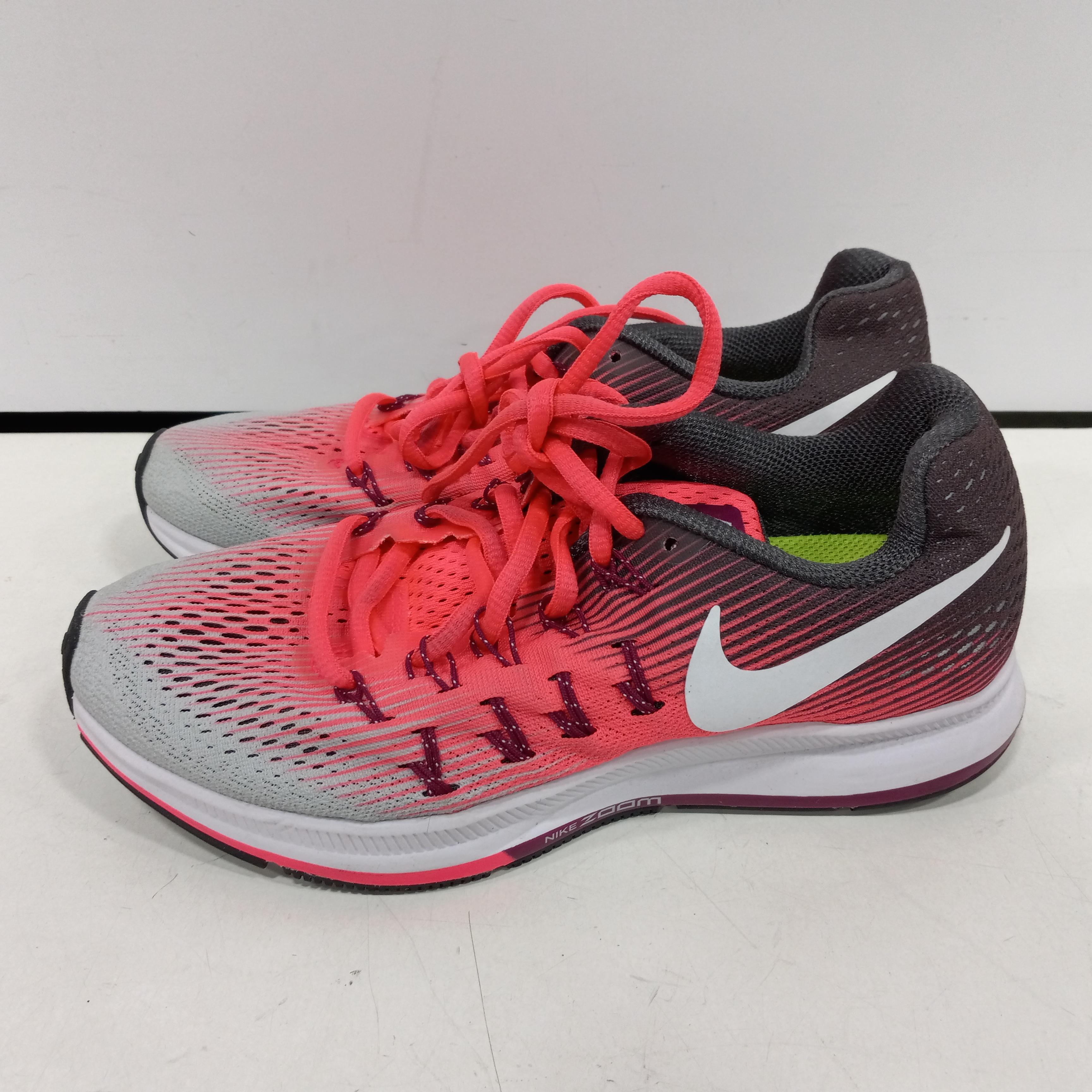 Buy the Nike Pegasus Women's Pink Running Shoes Size | GoodwillFinds