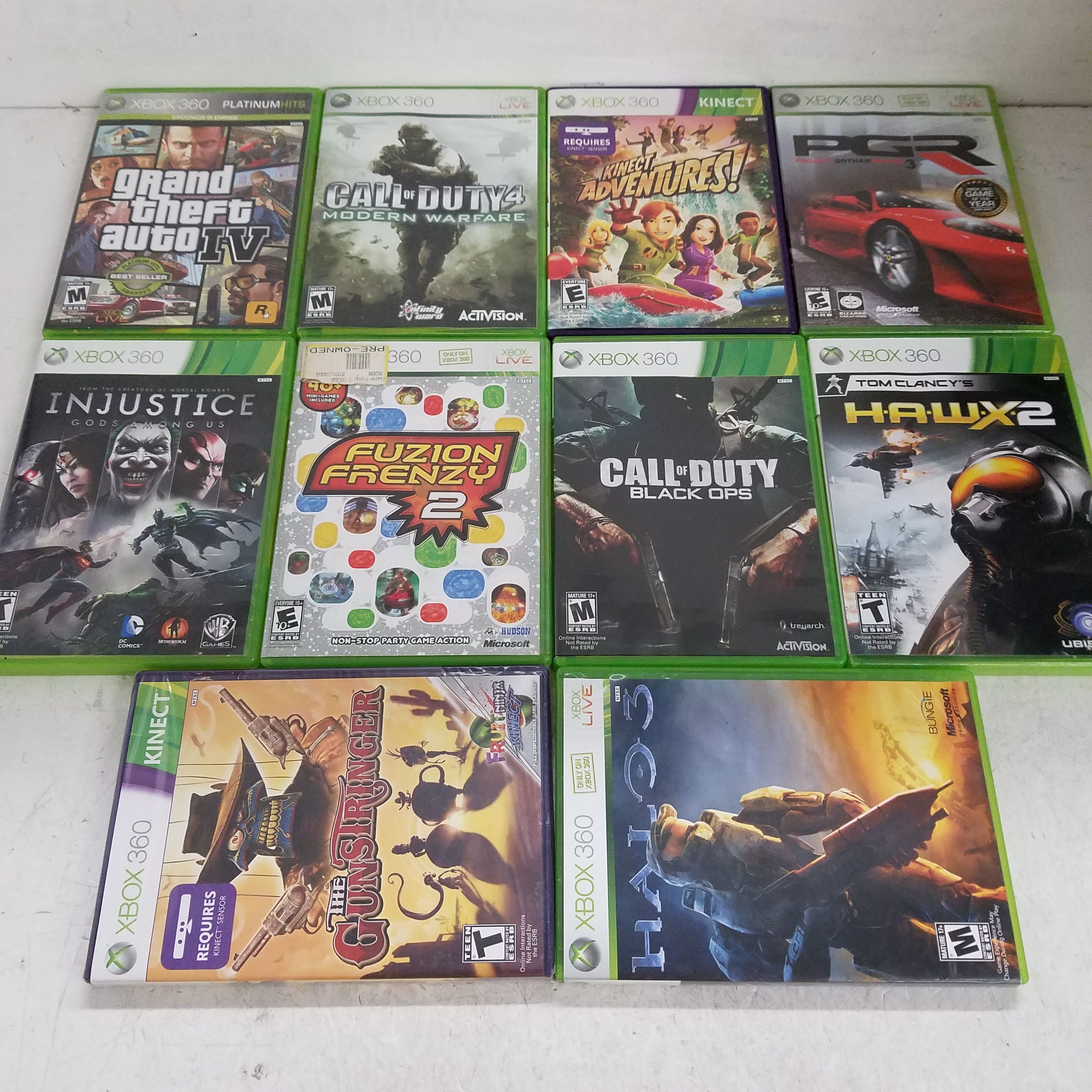 🔥 XBOX 360 GAMES Large Lot YOU PICK EM CLEANED AND TESTED FREE US