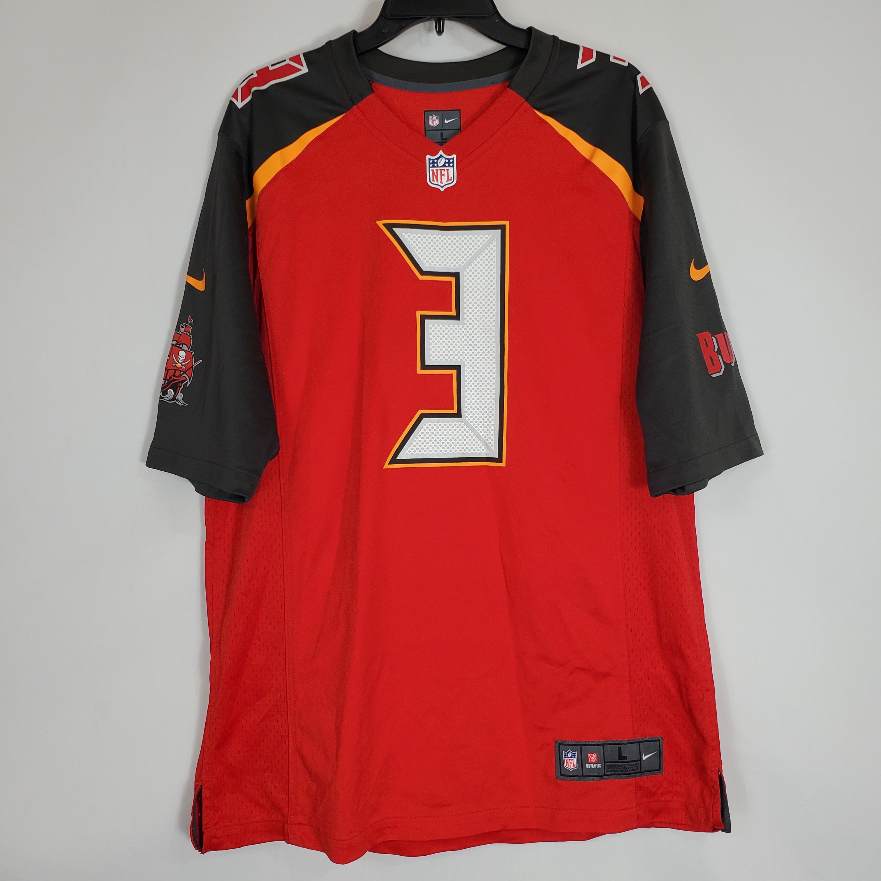 Men's Tampa Bay Buccaneers Jameis Winston Nike Red Limited Color Rush Jersey