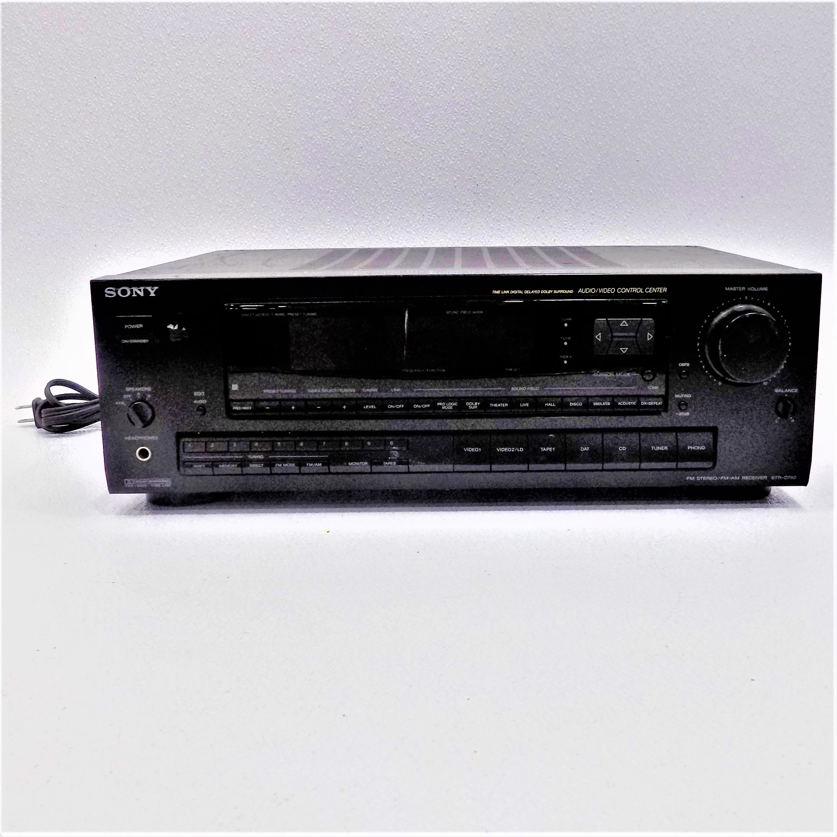 Buy the Sony Model STRD790 FM Stereo/FMAM Receiver w/ Attached Power