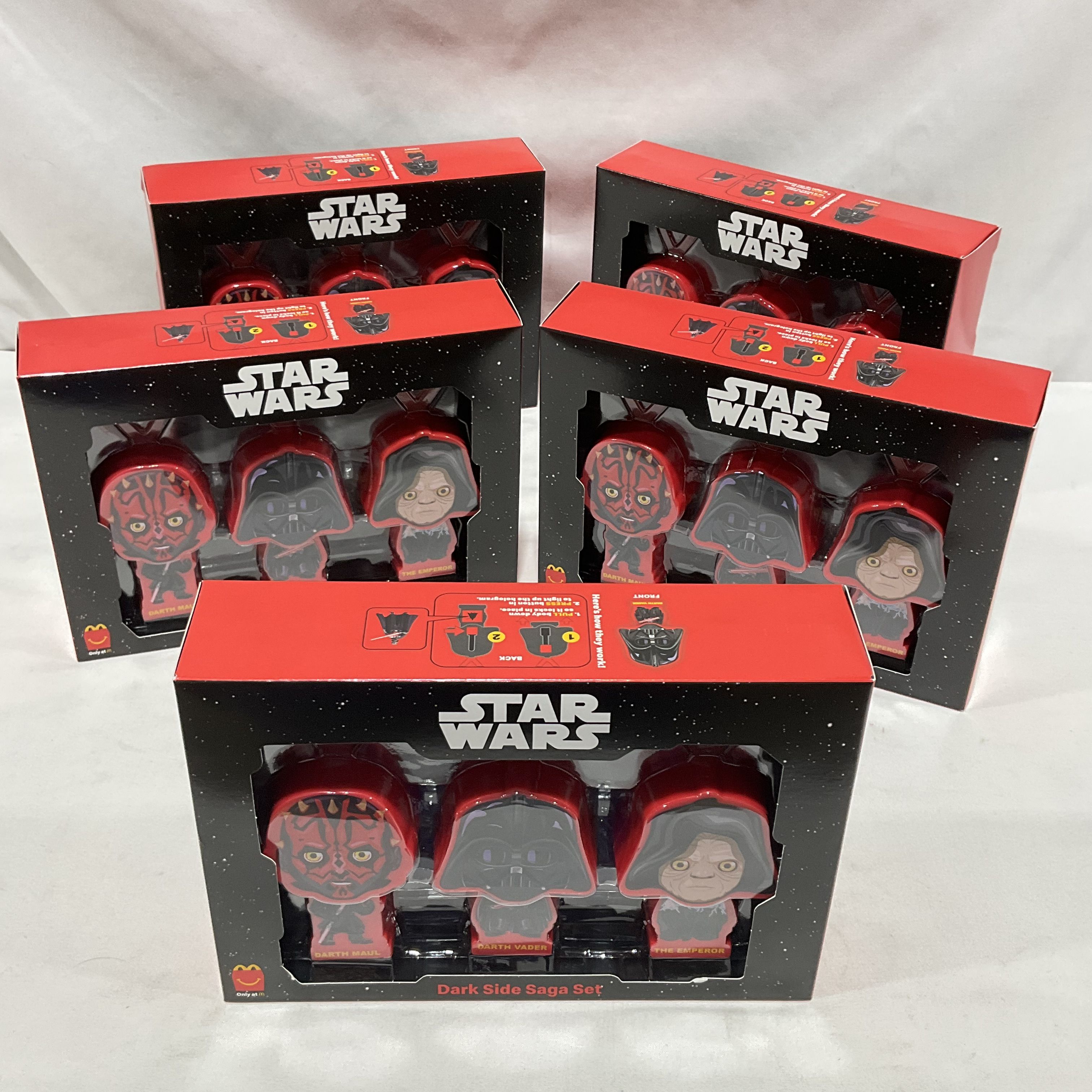 Buy the Lot of 5 McDonalds Star Wars Toys GoodwillFinds