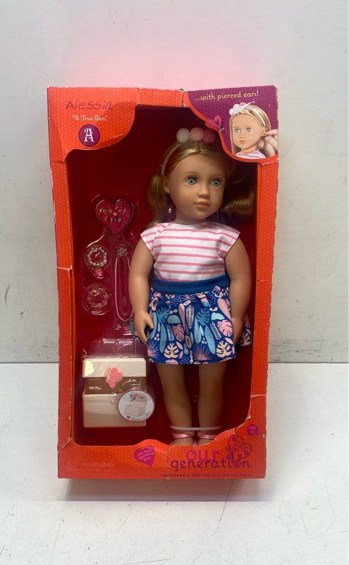 Buy the Our Generation Alessia Doll | GoodwillFinds