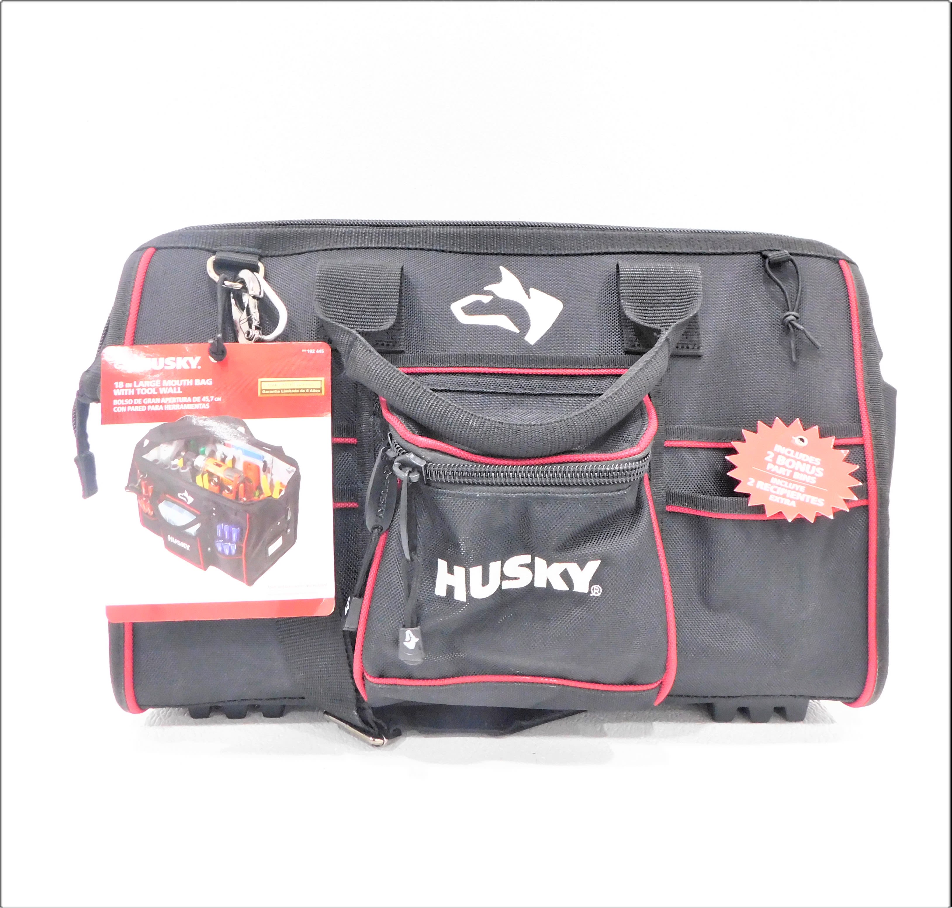 4) BOXES OF HUSKY CONTRACTOR BAGS - Earl's Auction Company