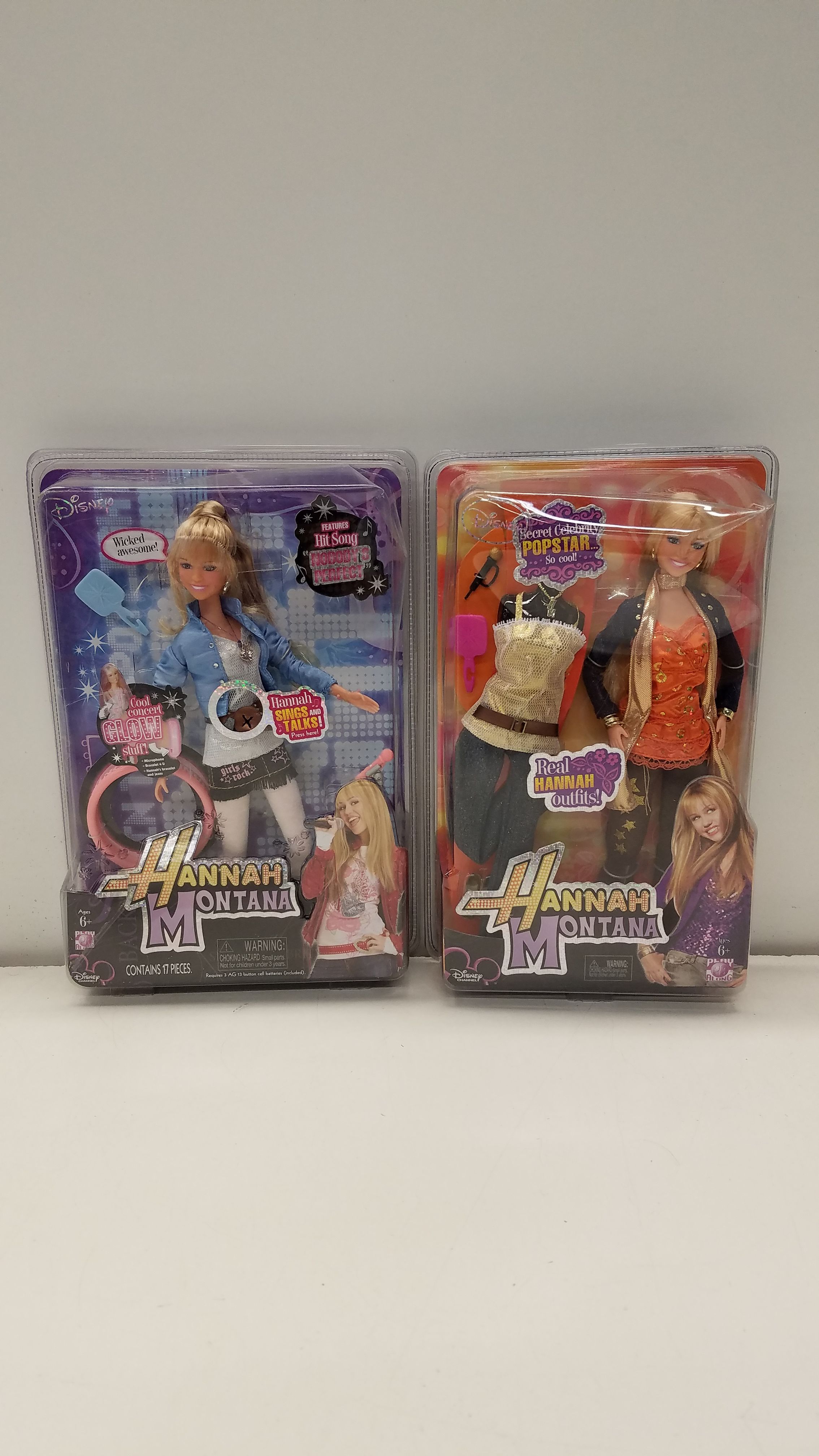 Buy the Lot of 2 Jakks Pacific Hannah Montana Dolls | GoodwillFinds