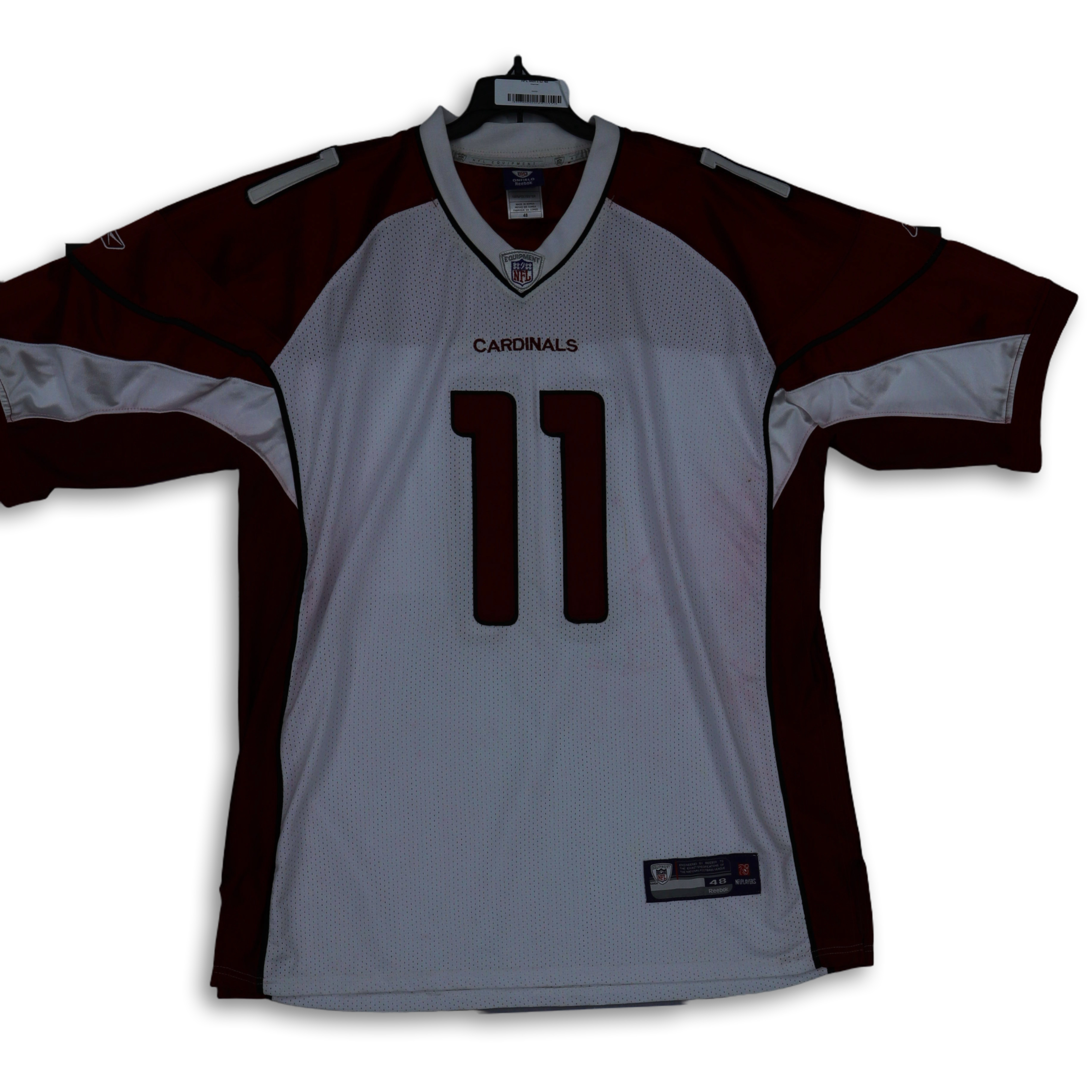 Reebok, Shirts, Reebok Nfl Football Arizona Cardinals Larry Fitzgerald 1  Jersey Mens L