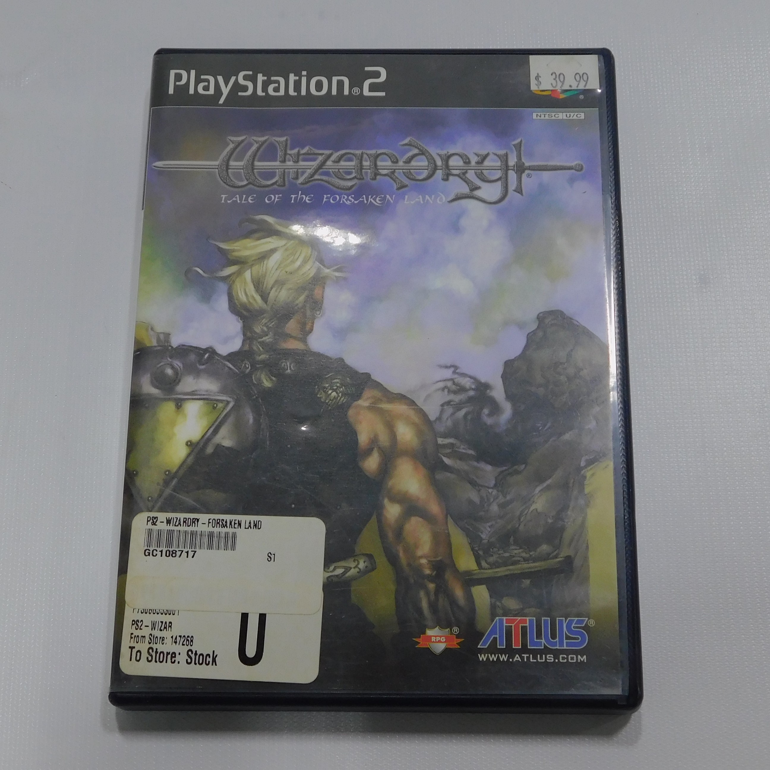 Buy the Wizardry Tale of the Forsaken Land Sony PlayStation 2 PS2 CIB ...