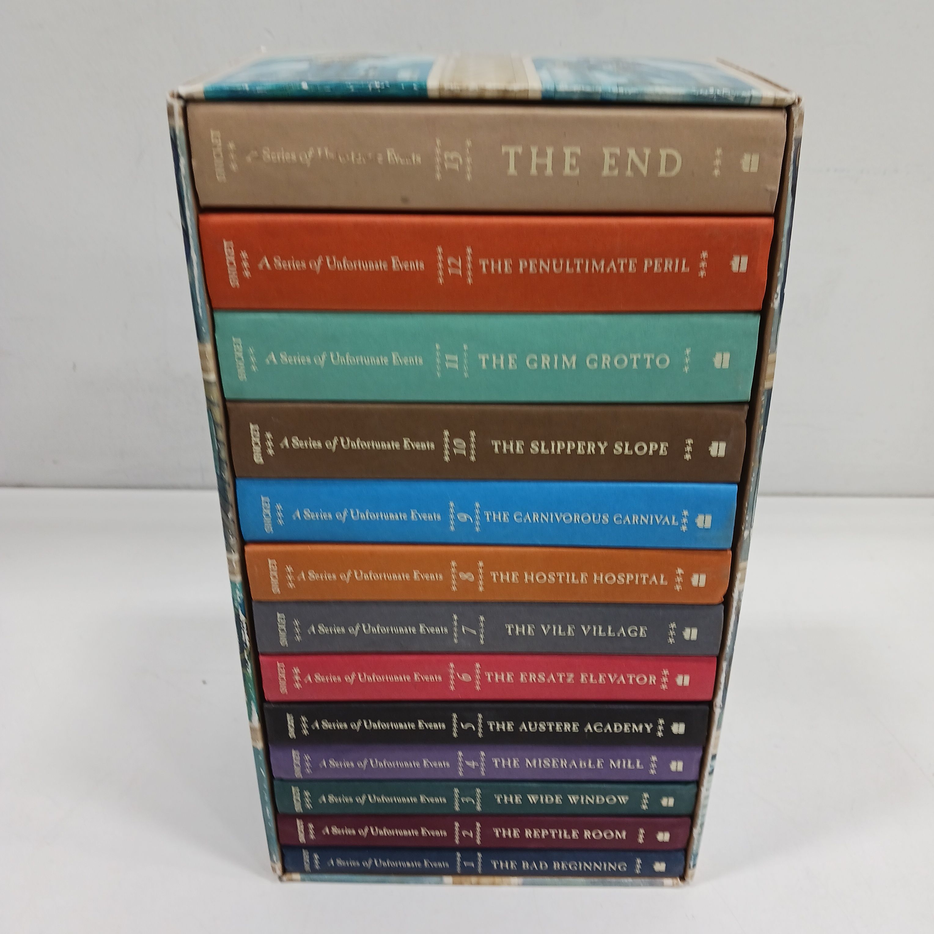 Buy the A Series of Unfortunate Events Box: The Complete Box Set (Books ...