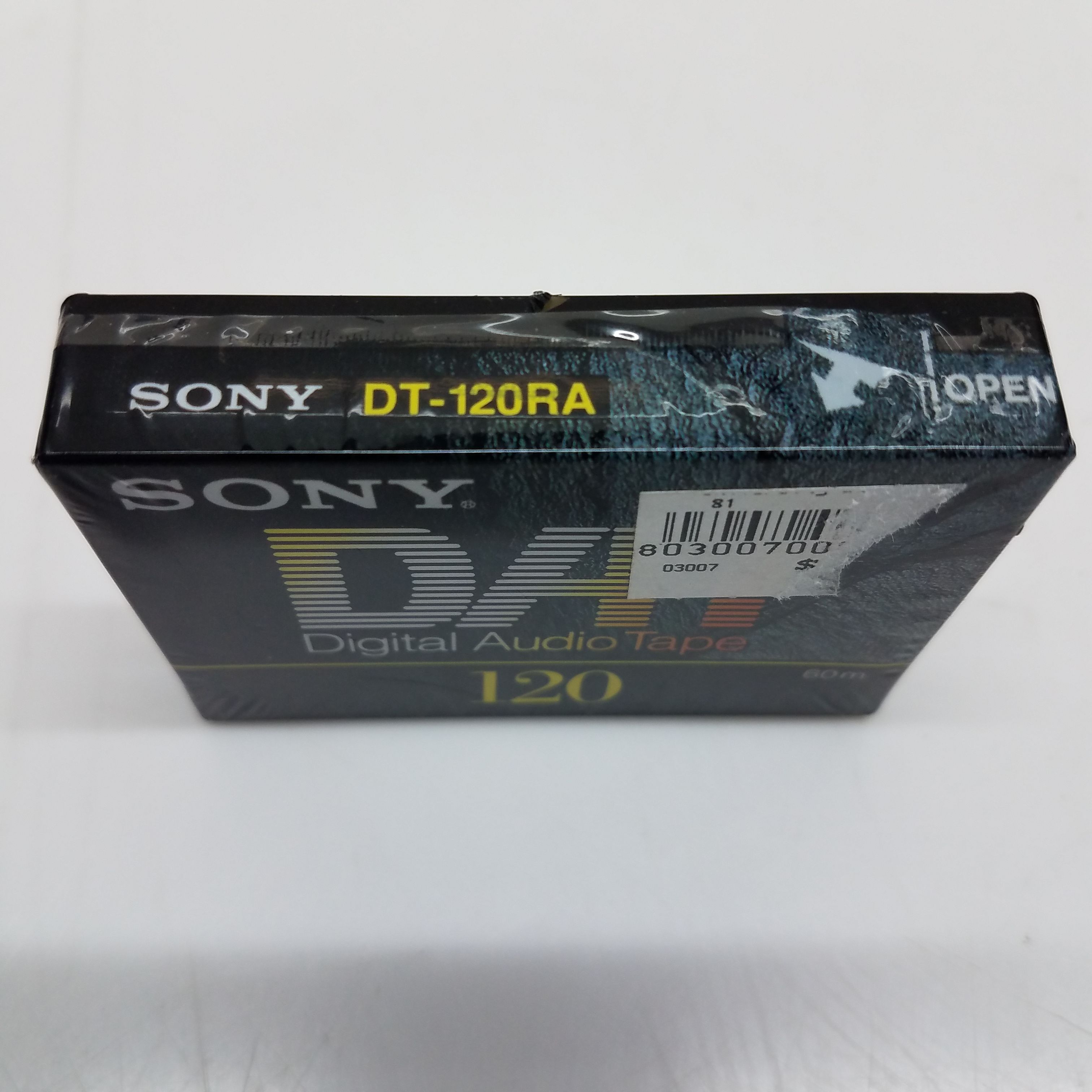 Buy the Vintage Sony digital audio tape 120 60m sealed | GoodwillFinds