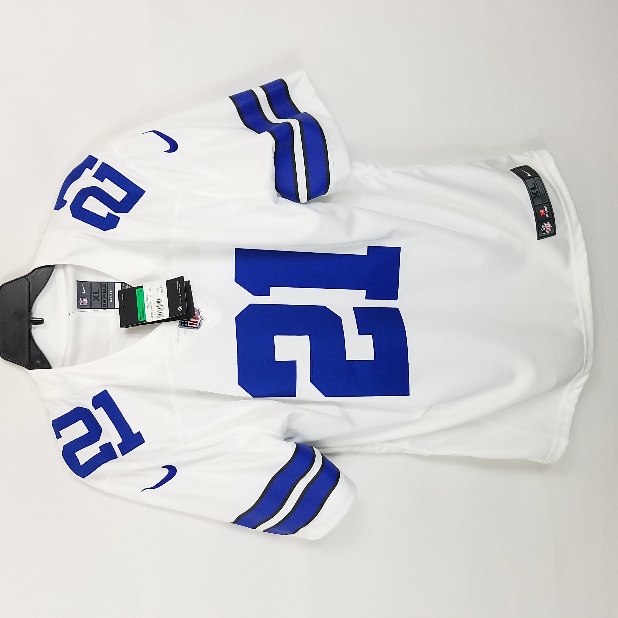 Buy Big Size NFL Jersey-Nike Cowboys Blank White Men's Stitched