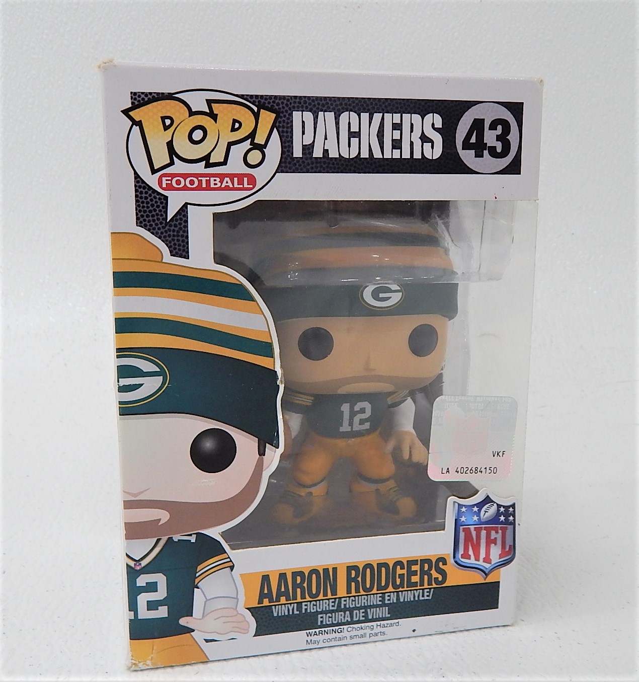 Funko Pop! Packers #43 Aaron Rodgers Toys R Us Excl. Retired