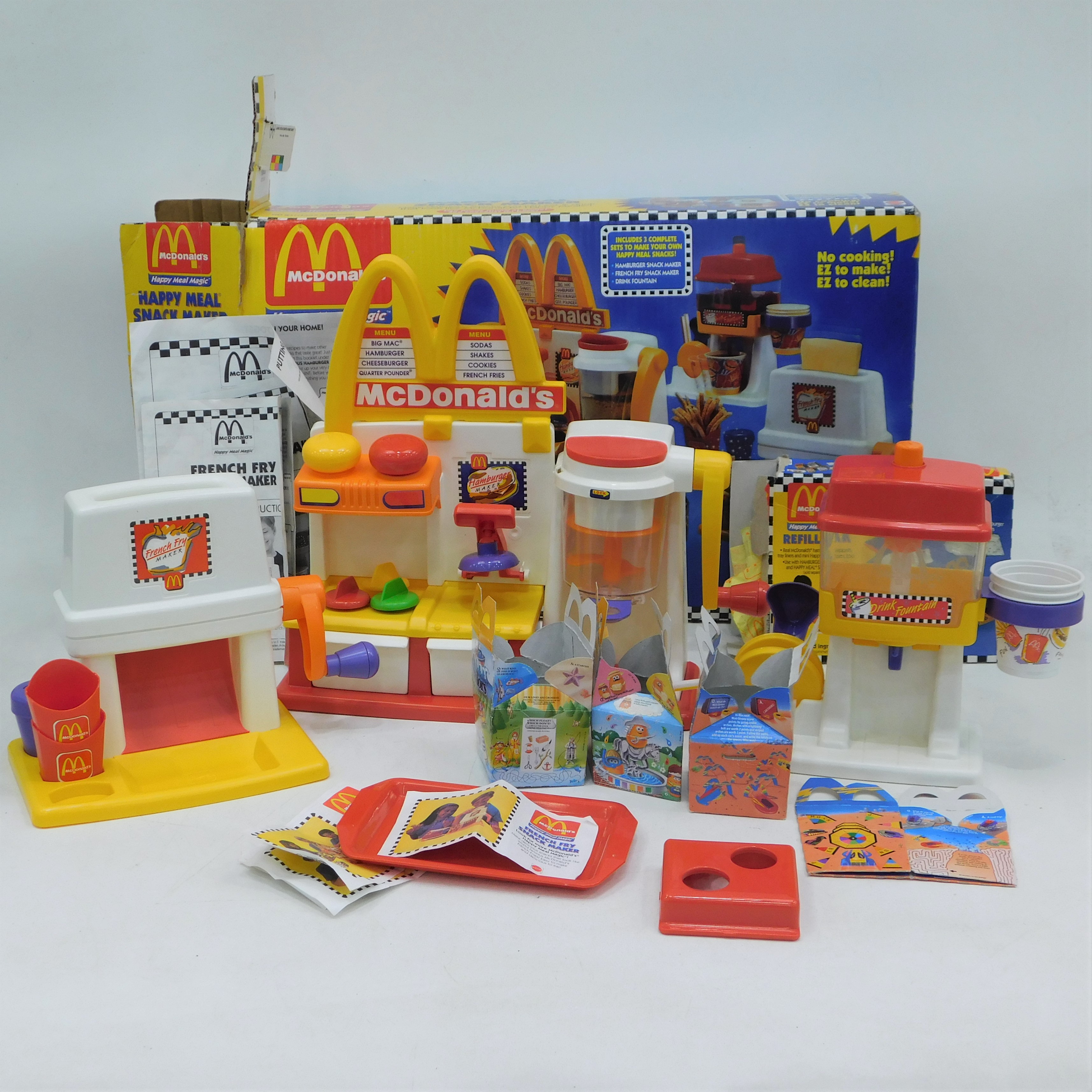 Buy the Vintage Mcdonald's Happy Meal Maker Toy IOB | GoodwillFinds