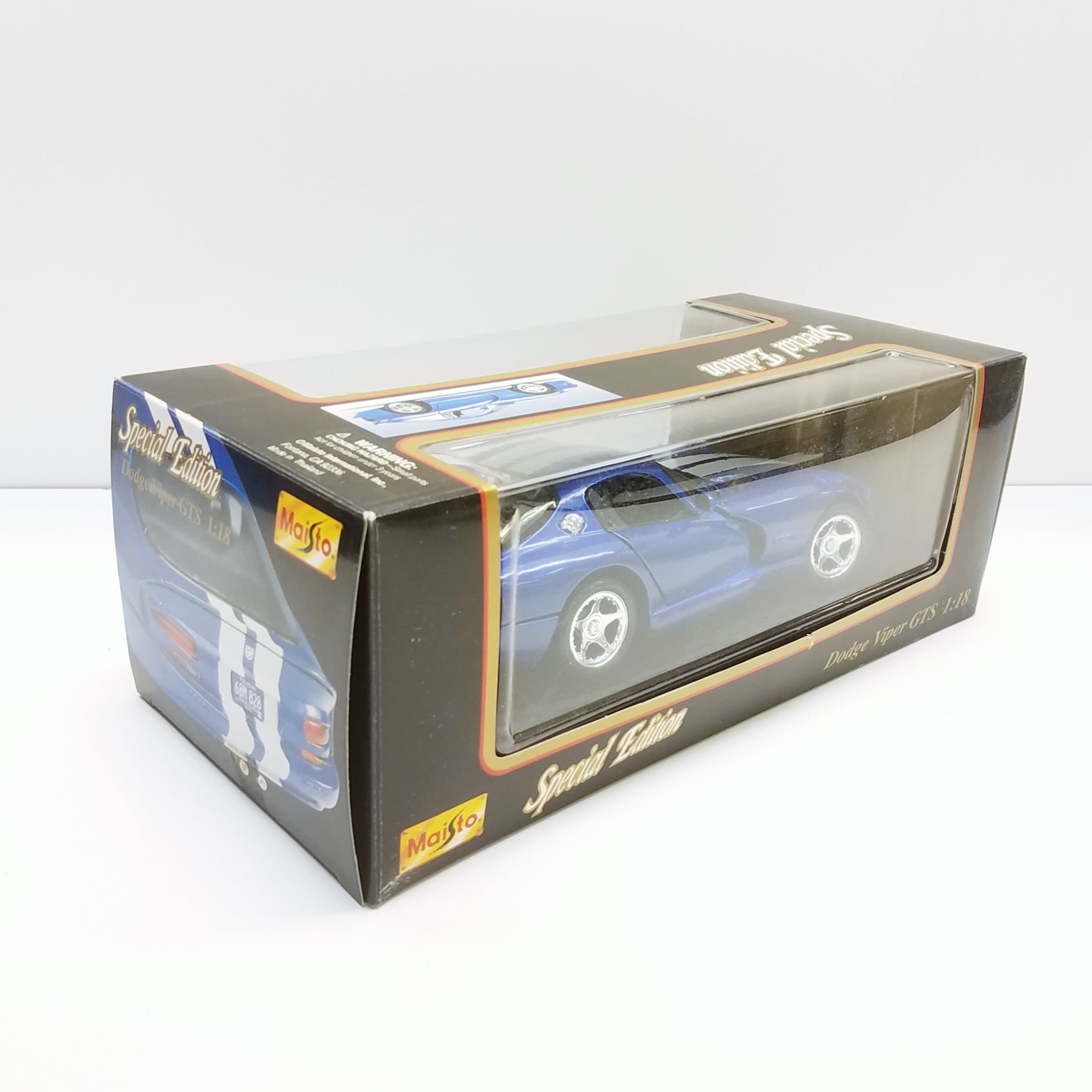 Buy Maisto Special Edition Blue 1996 Dodge Viper GTS 1:18 Scale Diecast IOB  for USD 17.97 | GoodwillFinds