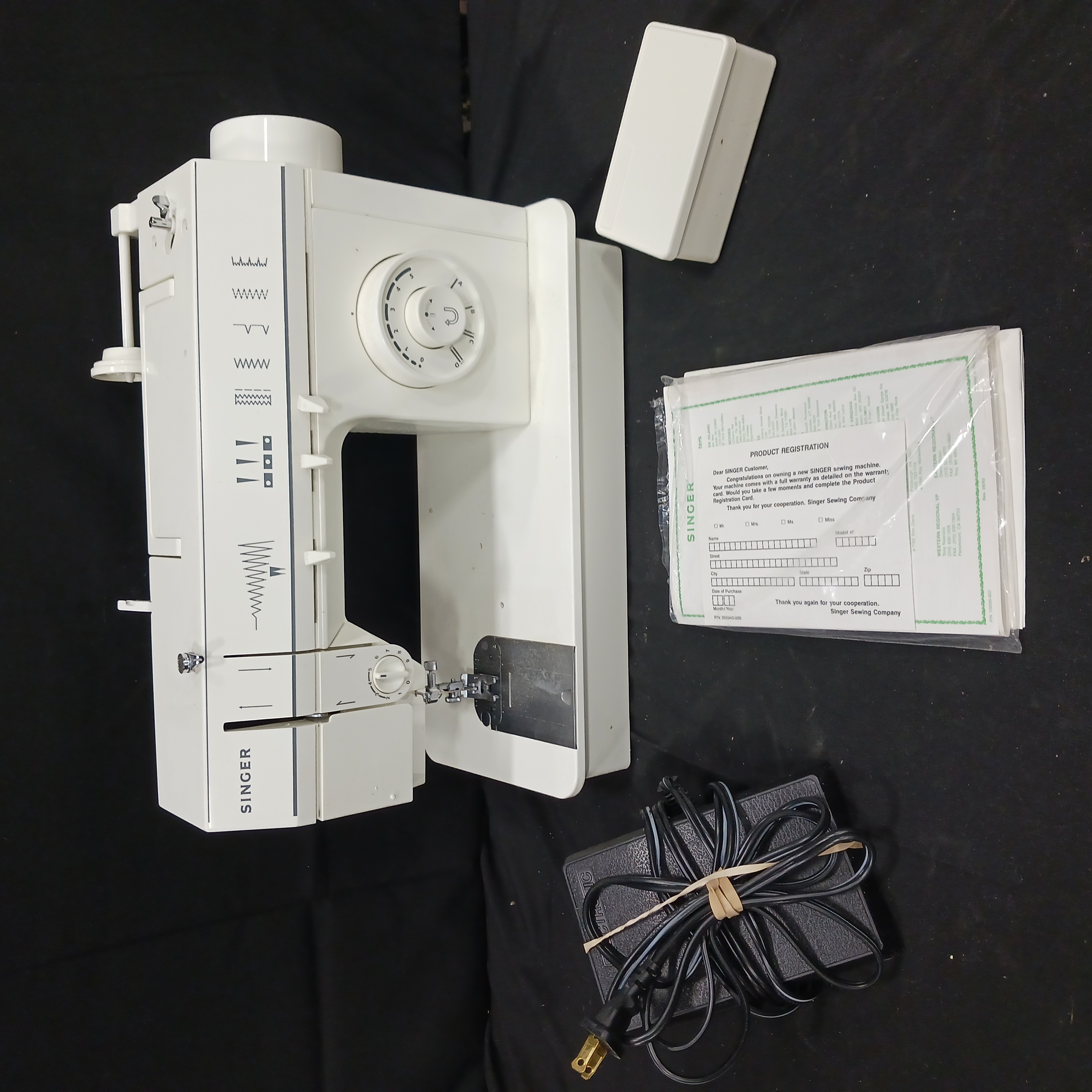 Buy the Singer Sewing Machine Model 5705C GoodwillFinds