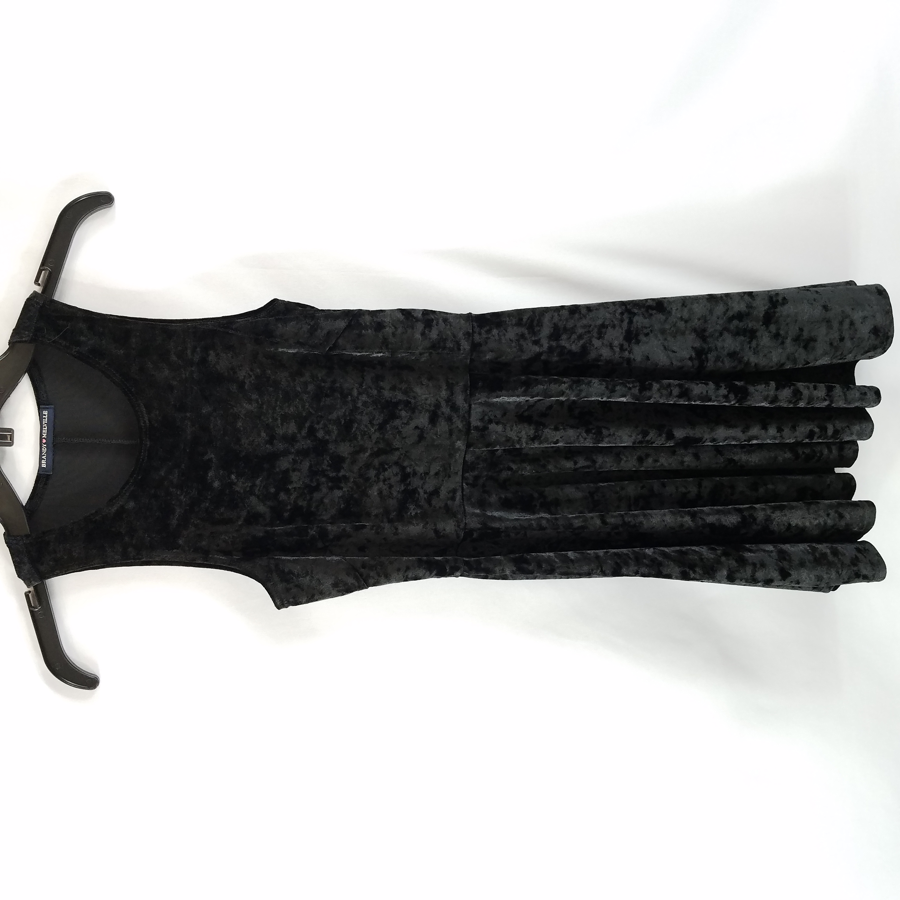 Buy the Brandy Melville Women Black Sleeveless Dress Onesize | GoodwillFinds