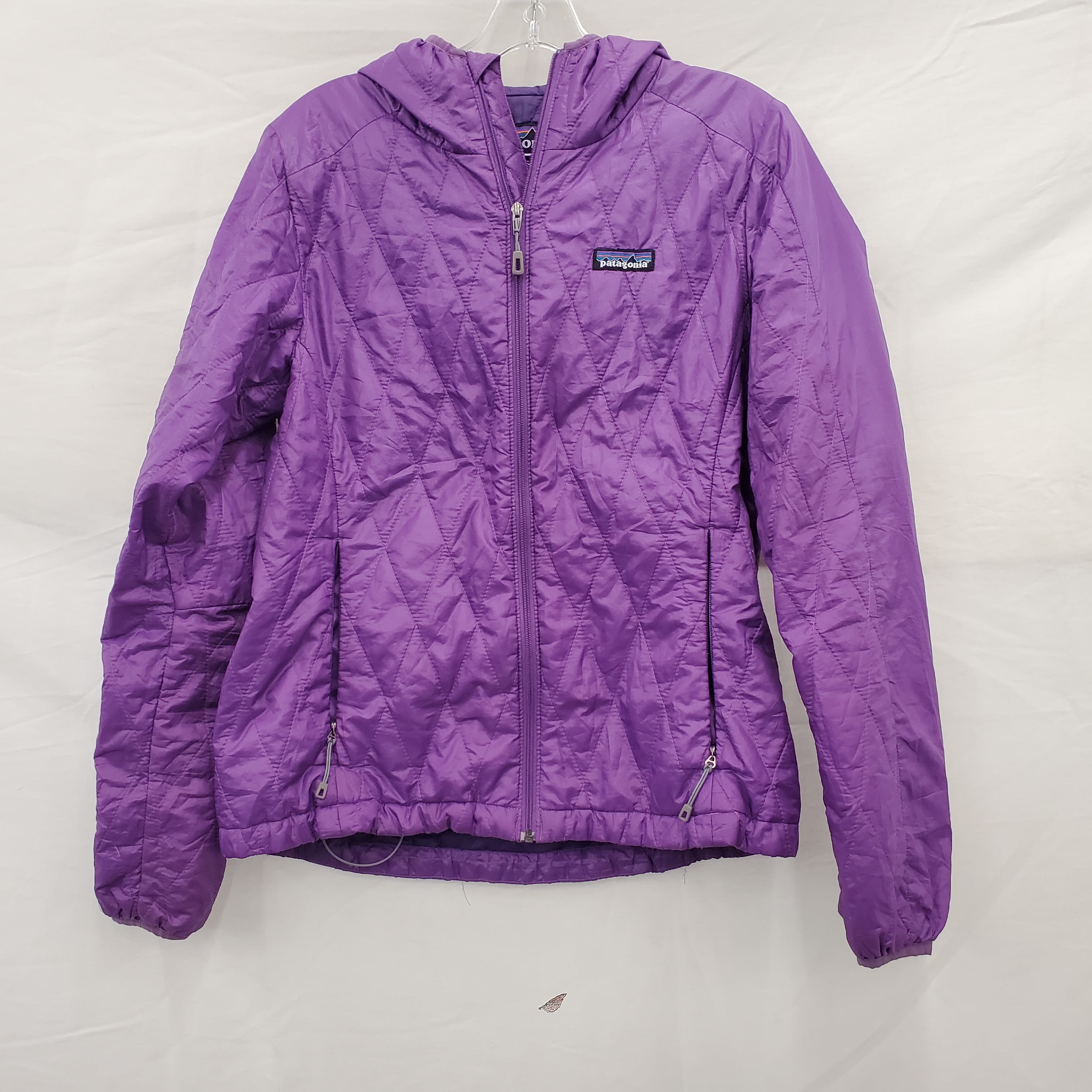 Womens PATAGONIA Purple Nano Air Full Zip Sweater Jacket Small $199