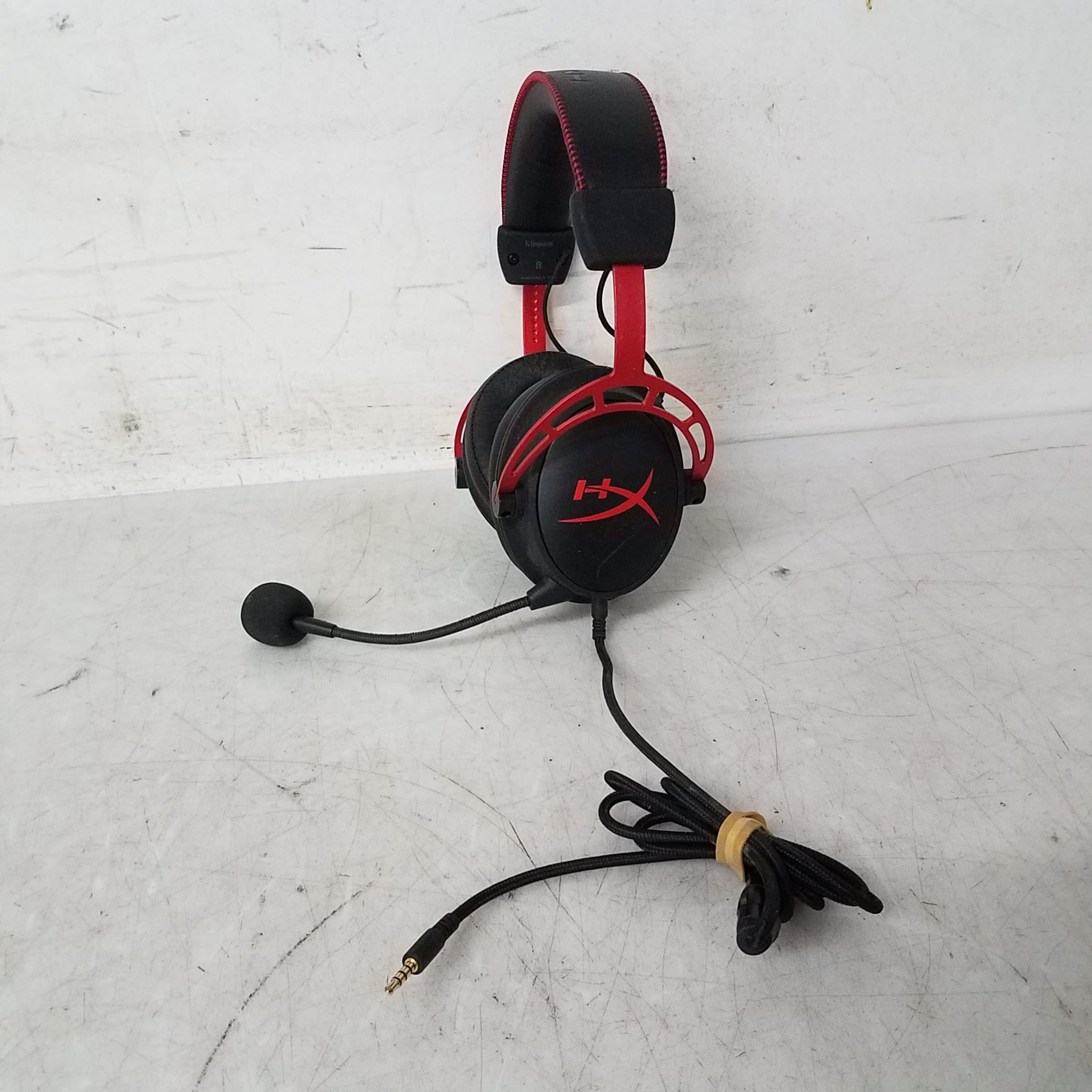 Buy the Kingston HyperX Cloud Alpha wired Red Over the Ear Pro