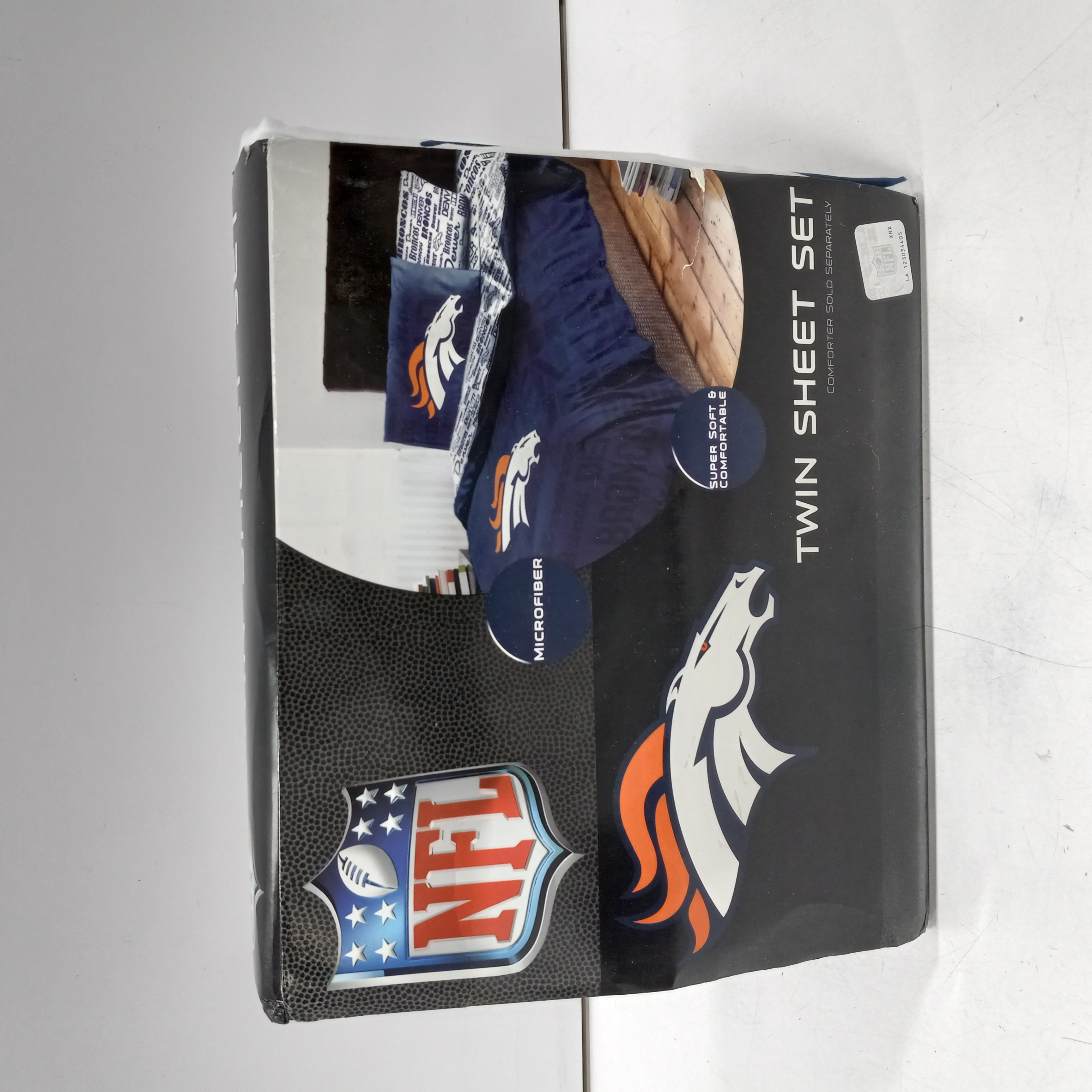 Buy the NFL Denver Broncos Twin Sheet Set New in Package