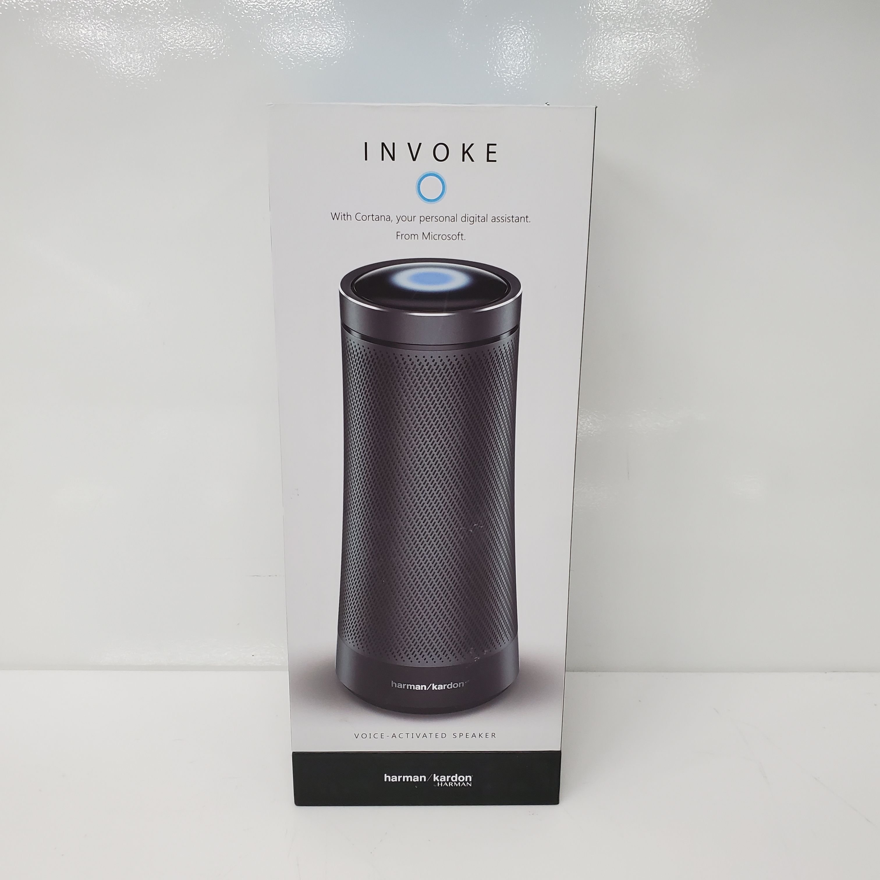 Invoke voice sale activated speaker