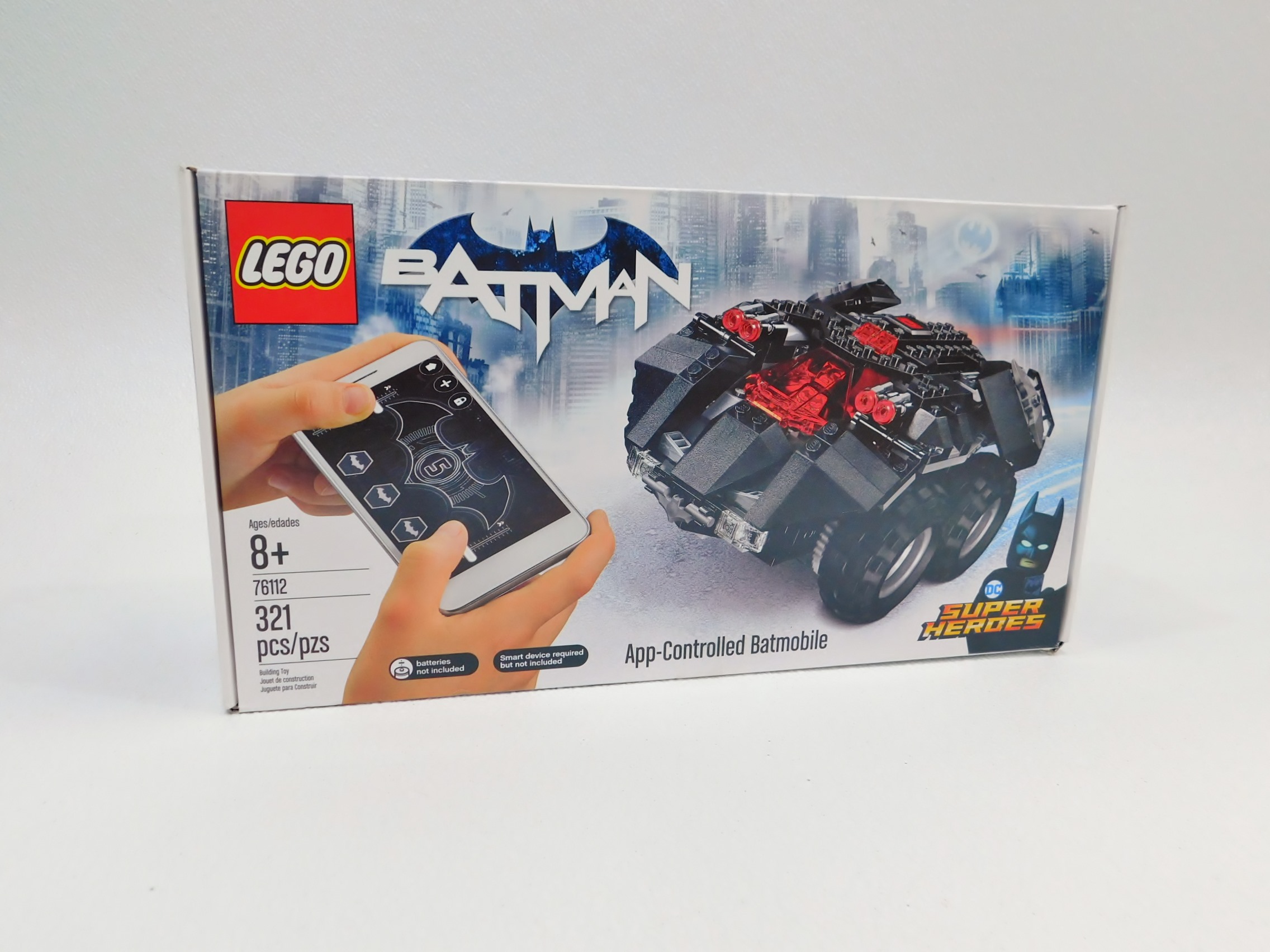 Buy the LEGO Comics Heroes App-Controlled Batmobile IOB | GoodwillFinds