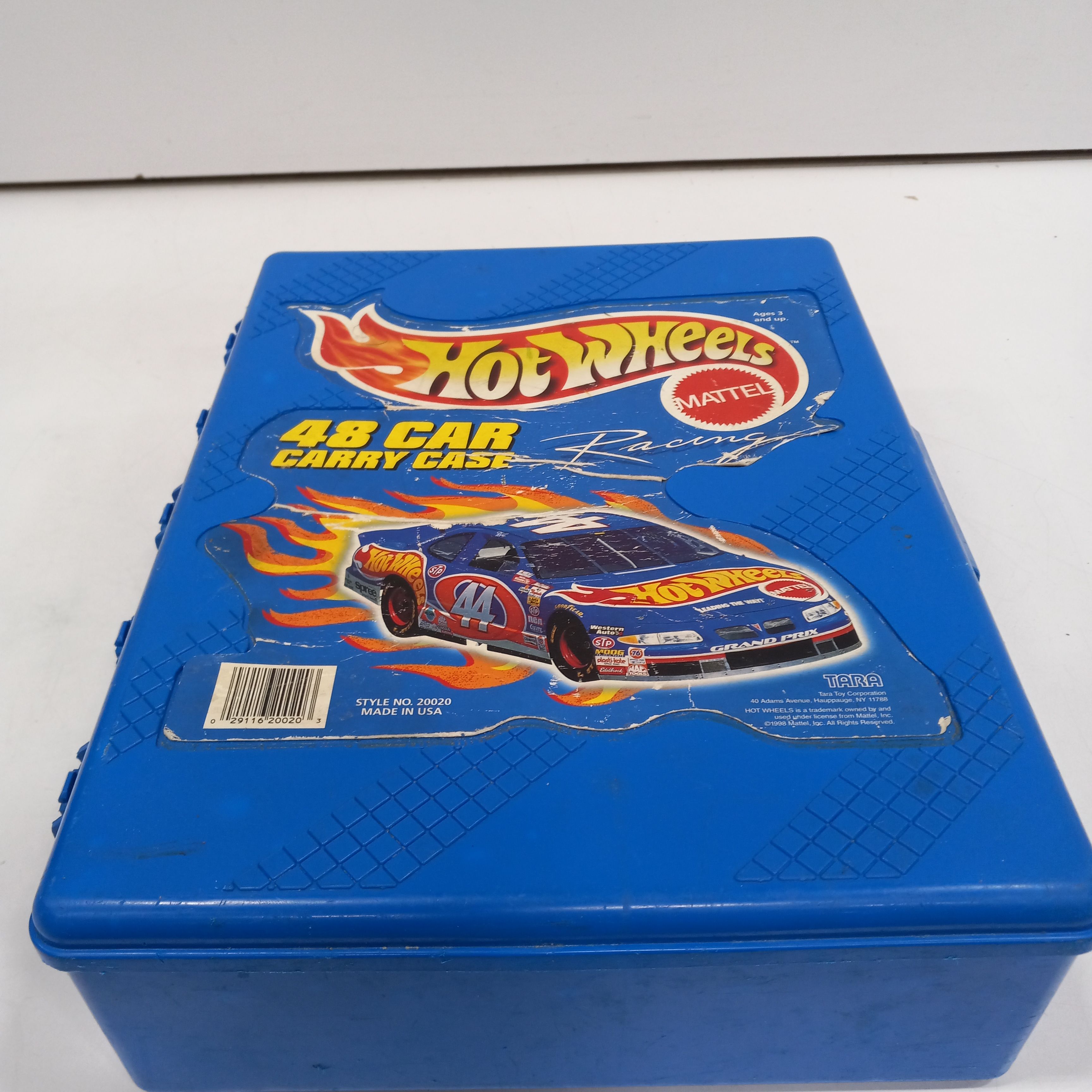 Hot Wheels 100 Car Carrying Case w/50 Cars Inside - Rolling Storage Suitcase